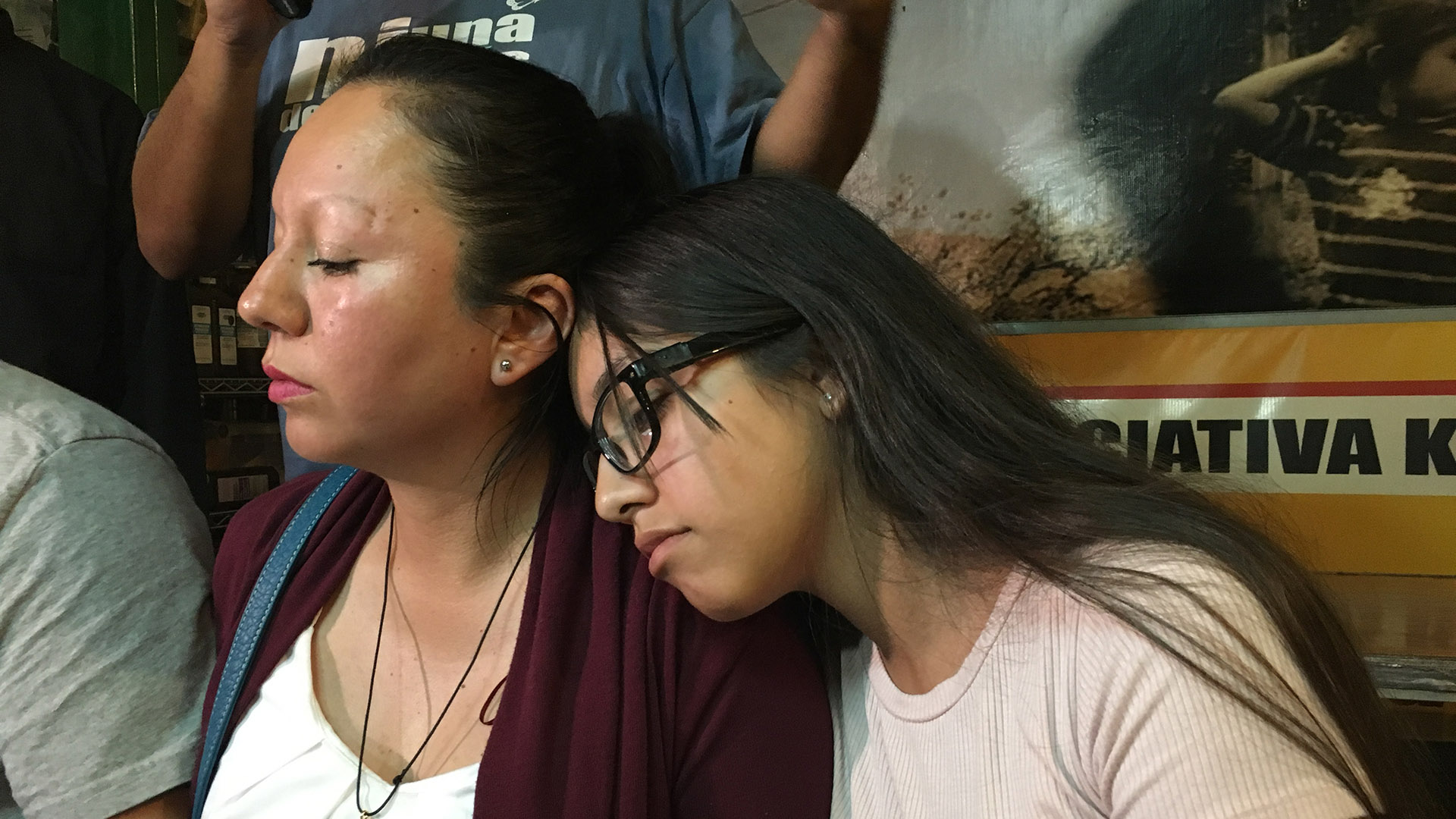 The family of Guadalupe García de Rayos spoke about their ordeal following her deportation at the Kino Border Initiative in Nogales, Sonora, Thursday, Feb. 9, 2017.
