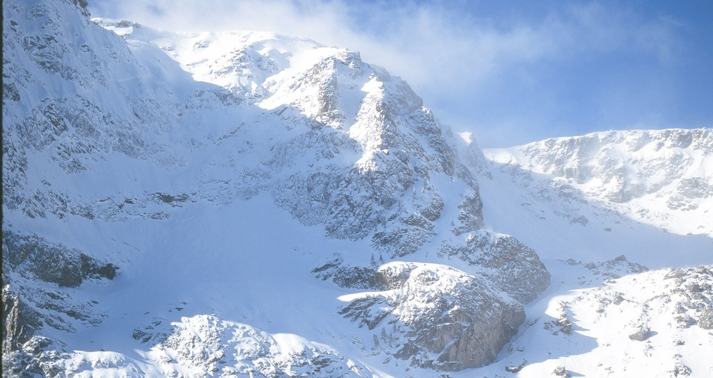 Snow on the Continental Divide, Rocky Mountain National Park, 2008.