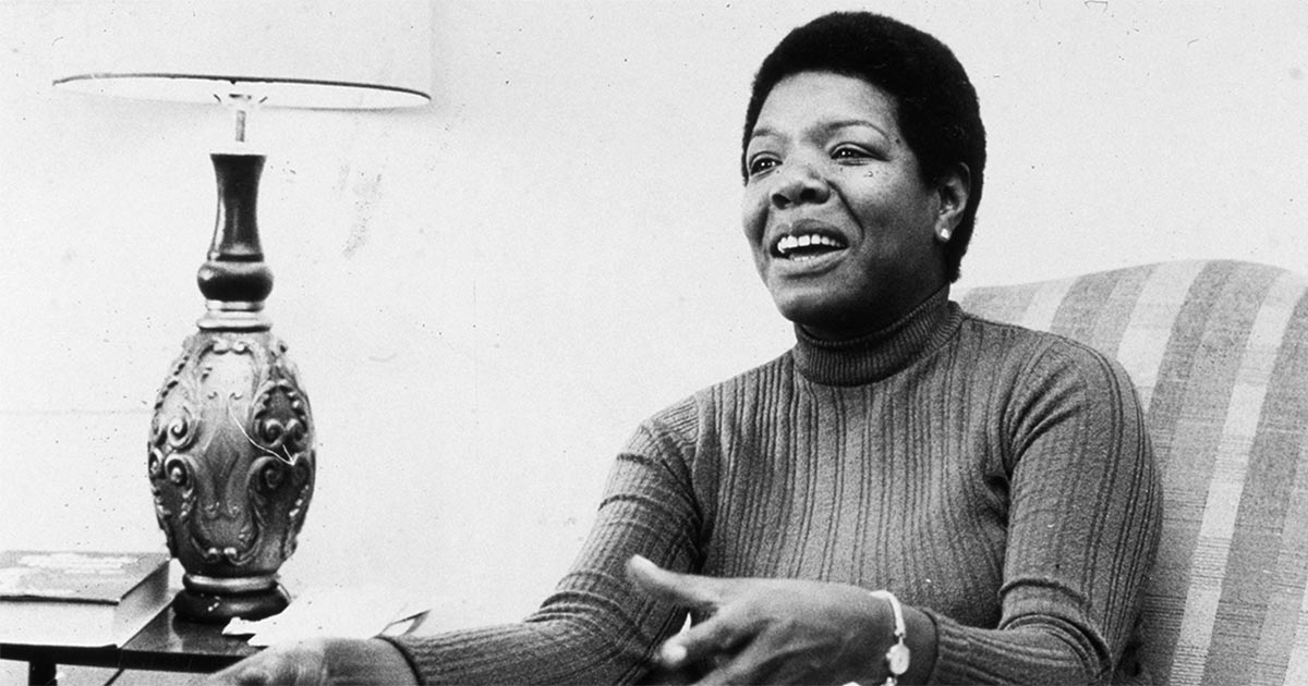 Dr. Maya Angelou is best known for her best-selling autobiography "I Know Why the Caged Bird Sings" (Random House), photo taken November 3, 1971.