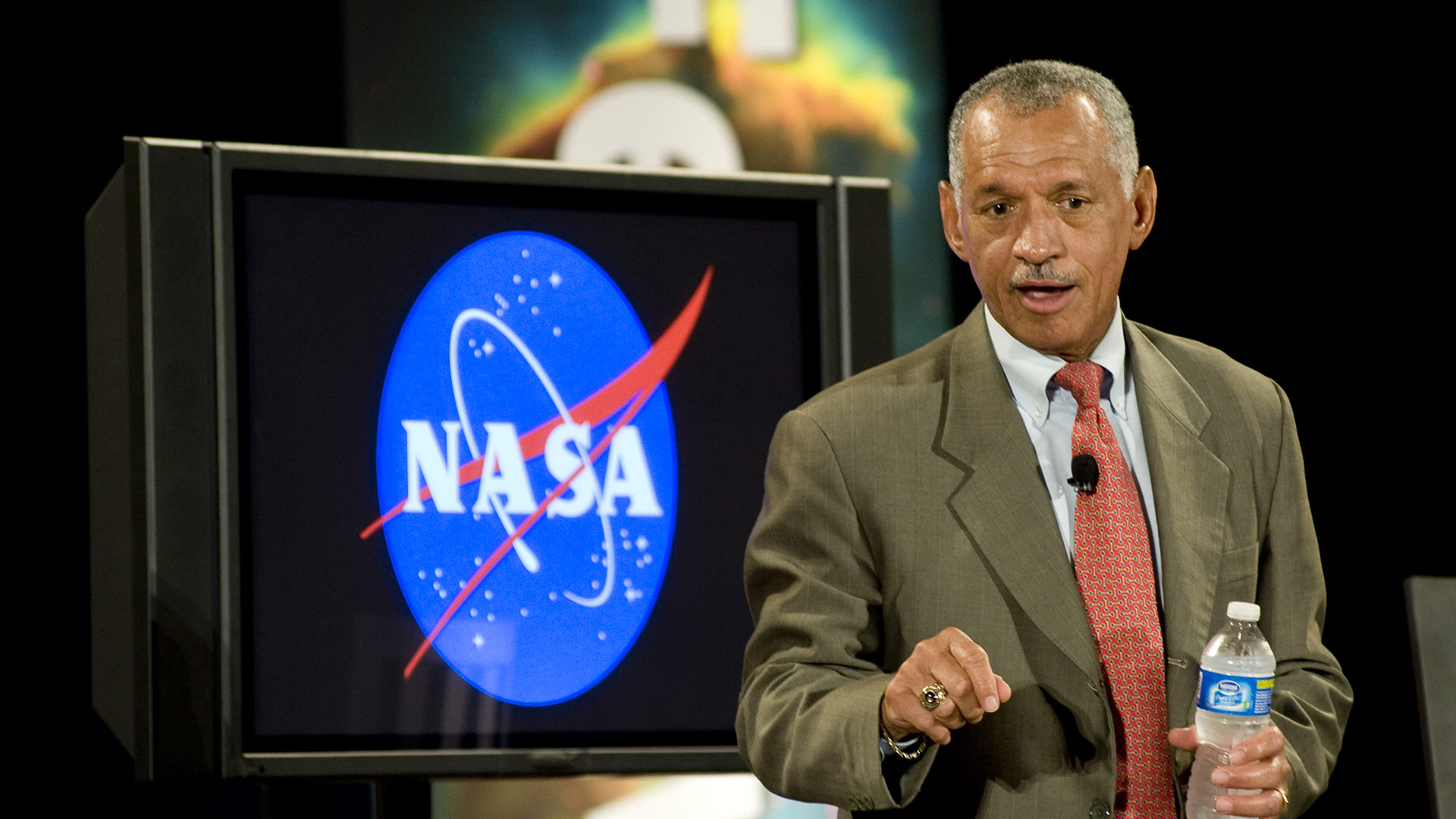 Retired Marine General Charles Bolden at the Goddard Space Flight Center in 2010, when he was administrator of NASA.