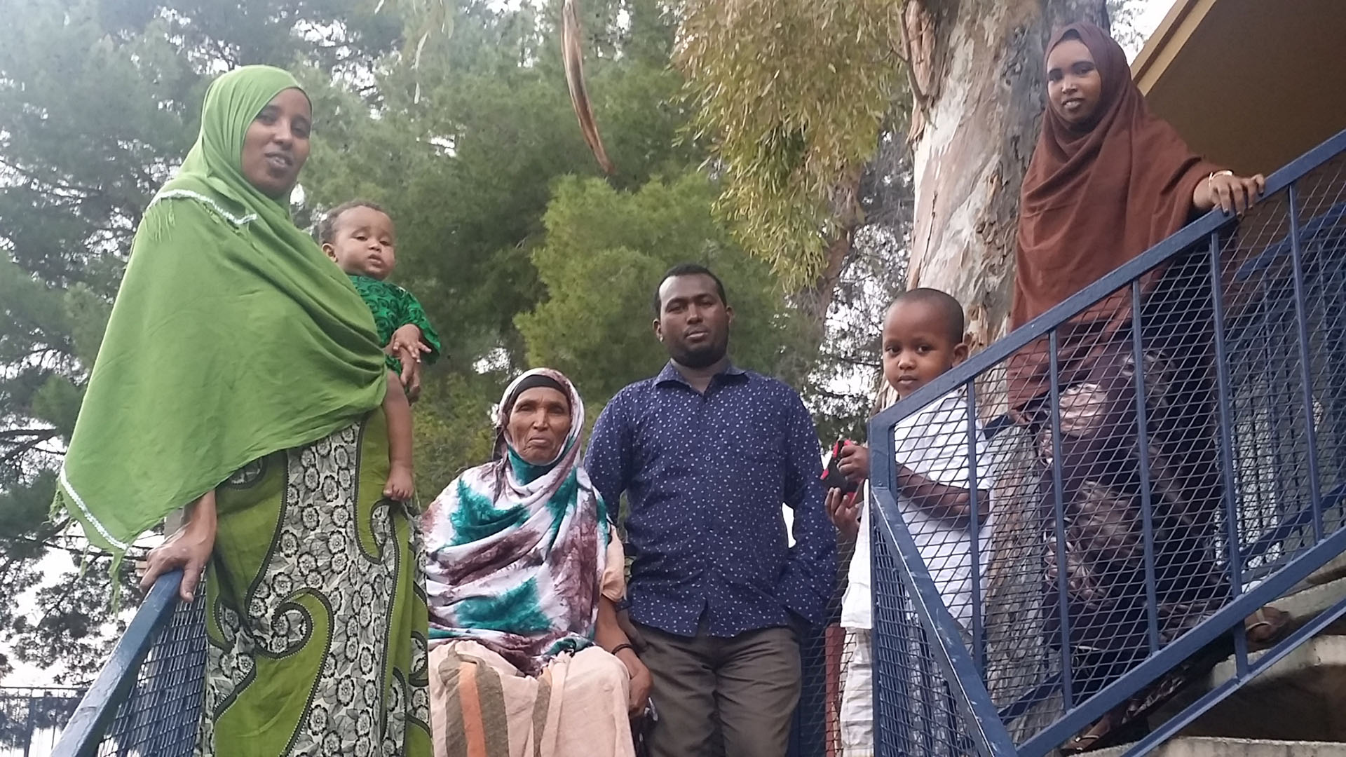 The Abrahem-Mohamed household in Tucson.