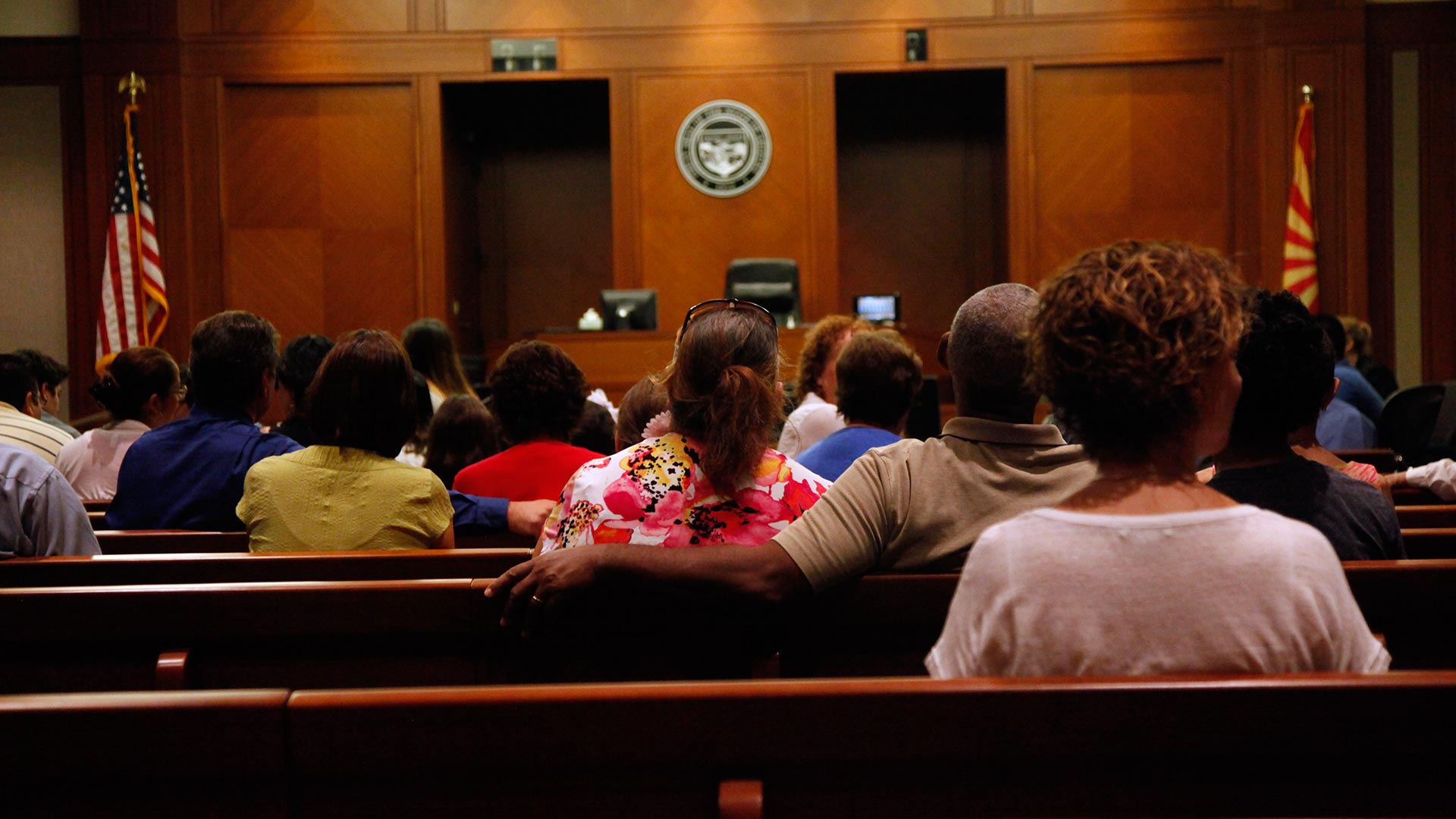 Generic courtroom audience Hero