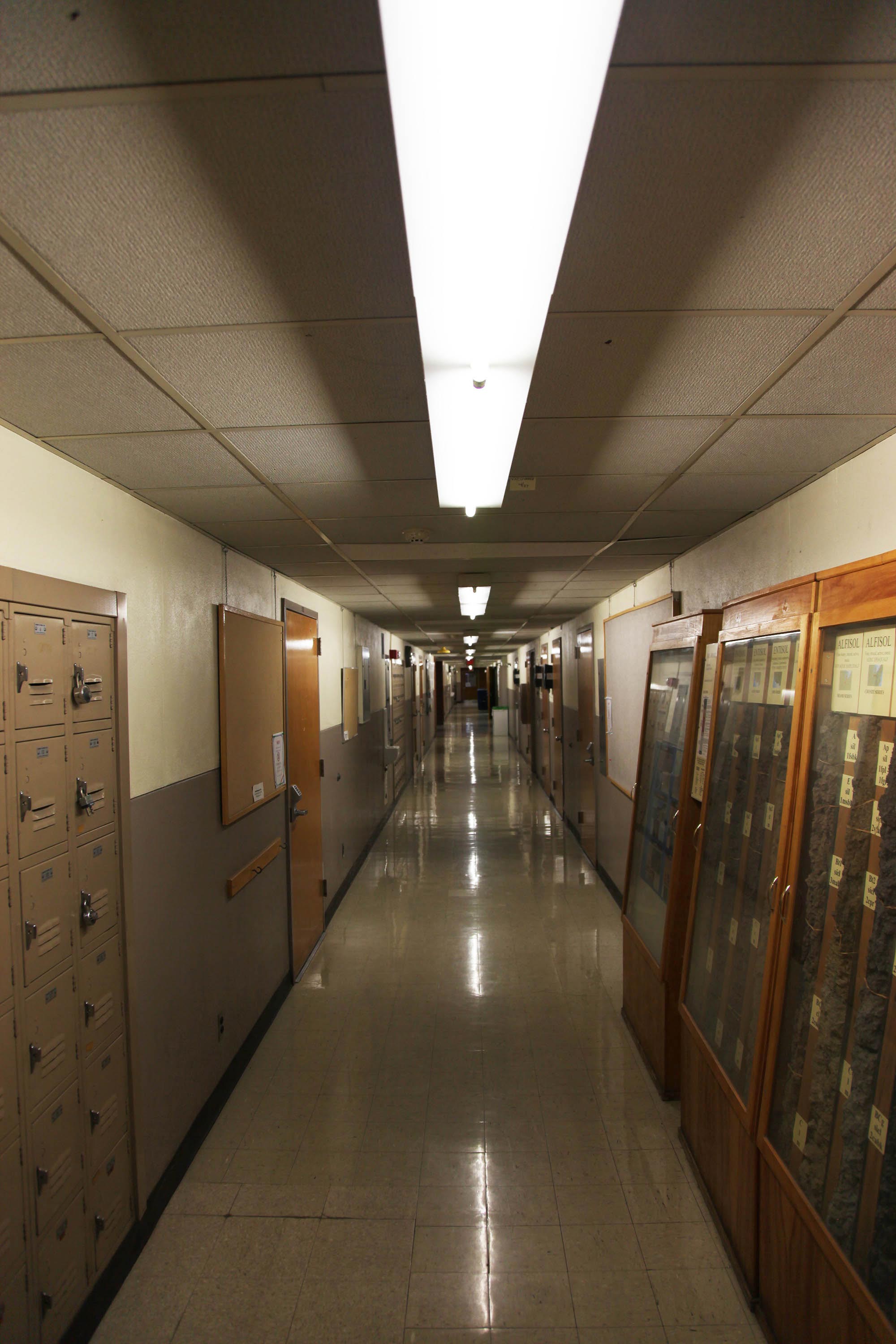 Vet Sci hallway