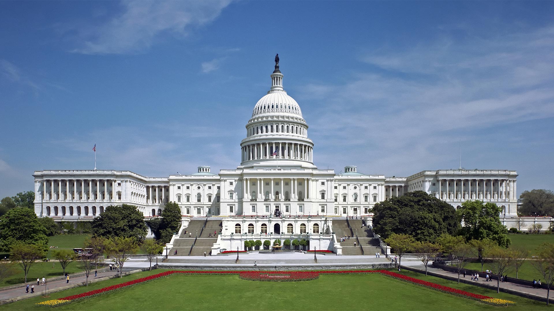 US Capitol west front hero