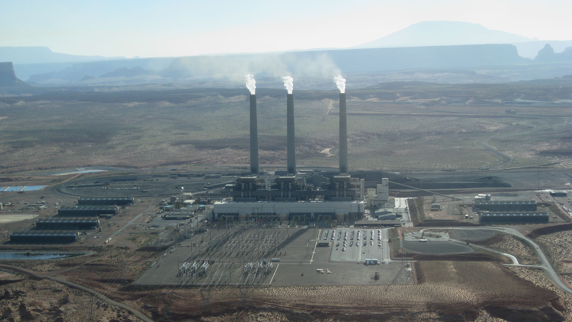 The Navajo Generating Station.