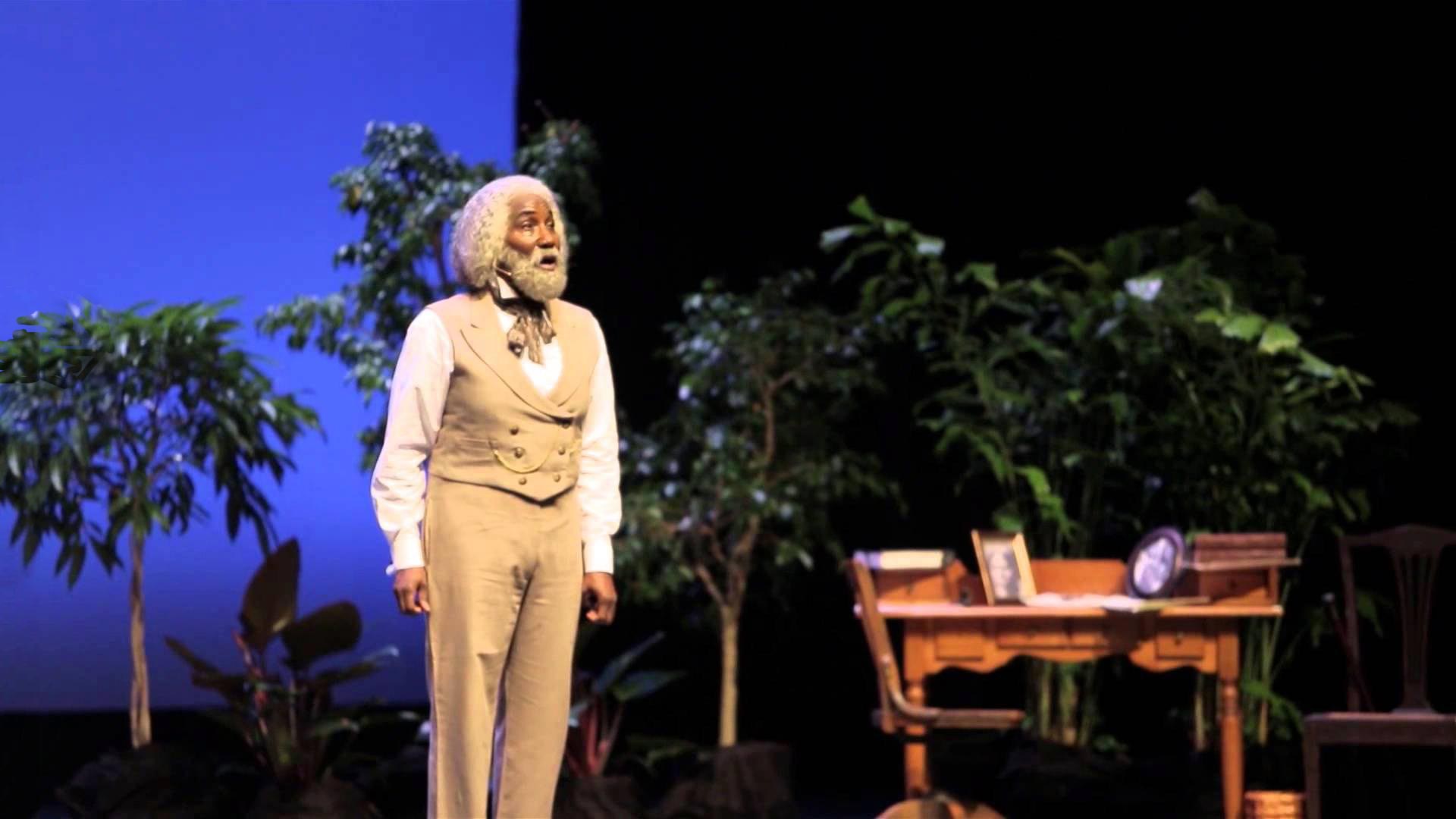 Mel Johnson Jr. portrays an American legend in "Frederick Douglass: In the Shadow of Slavery".