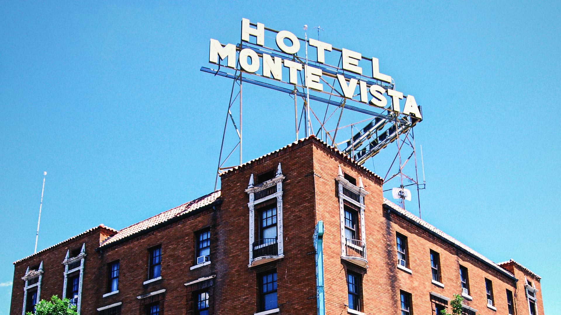 The Hotel Monte Vista in downtown Flagstaff, Arizona.