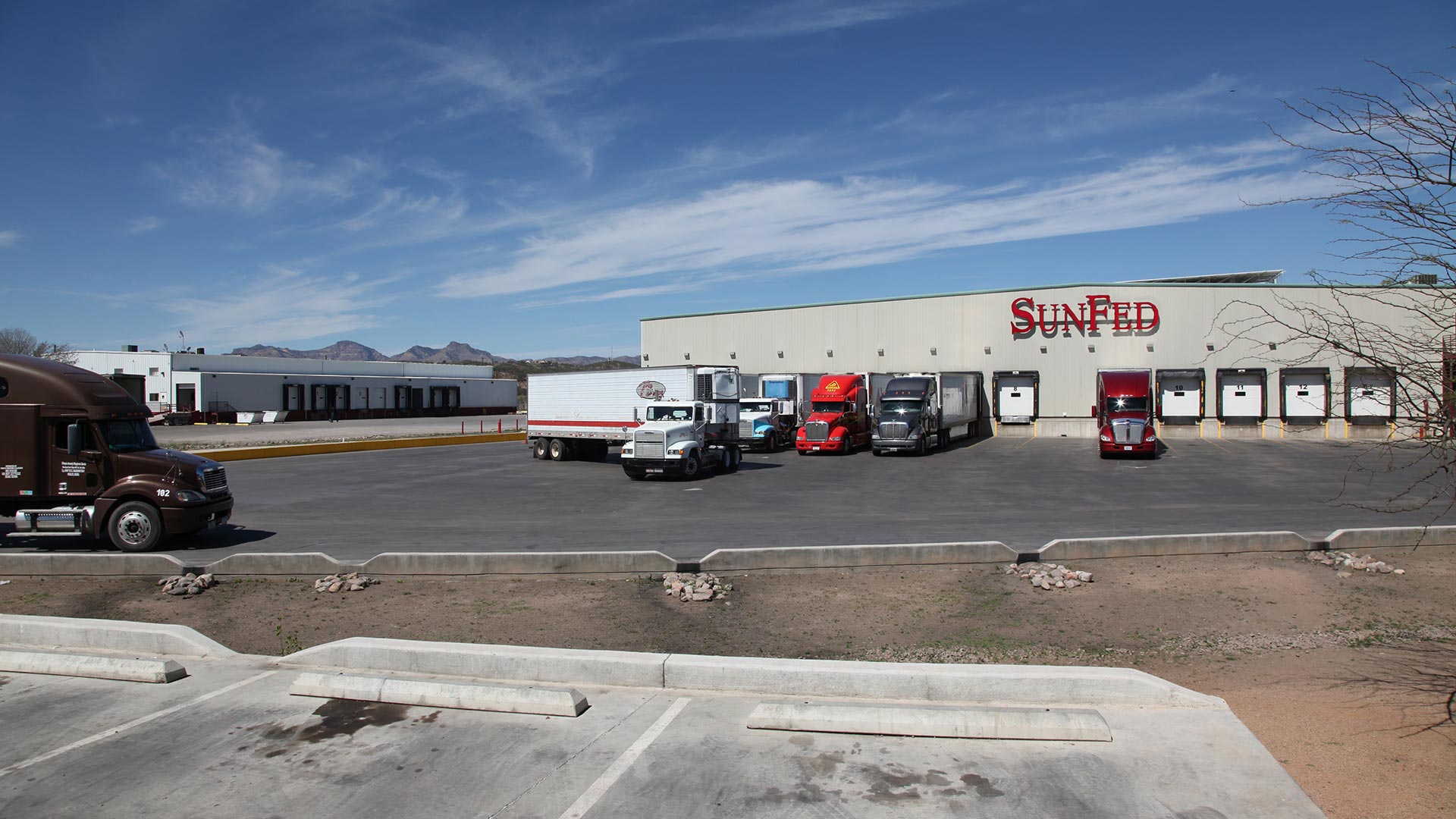 Agriculture transport trucks.