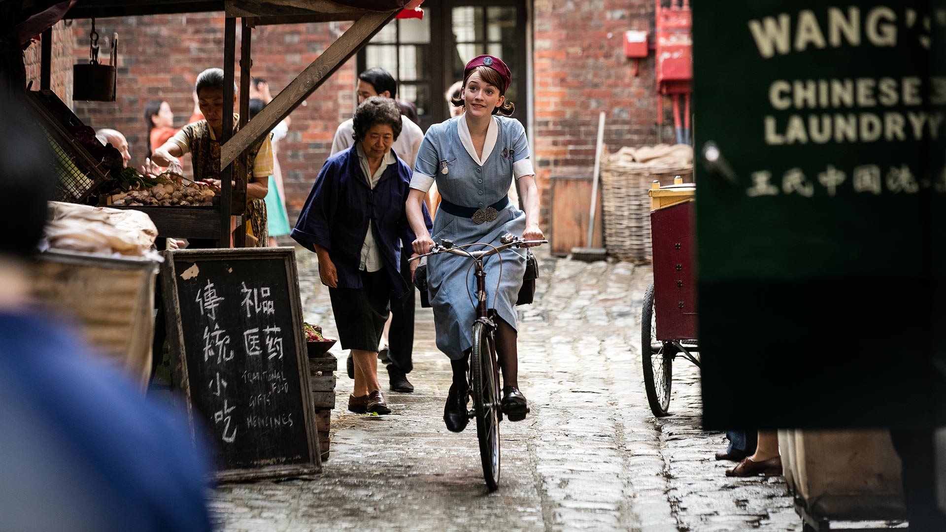 Call the Midwife S6E3 bicycle hero