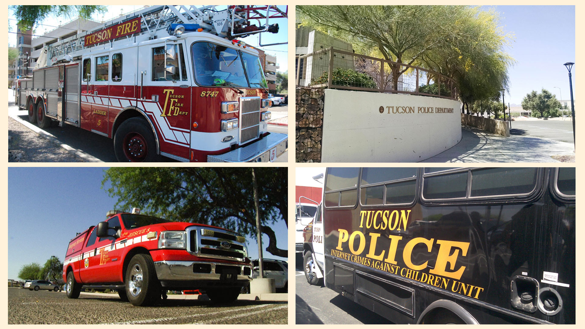 Money from the proposed sales tax would feed the budgets of Tucson police and fire departments.