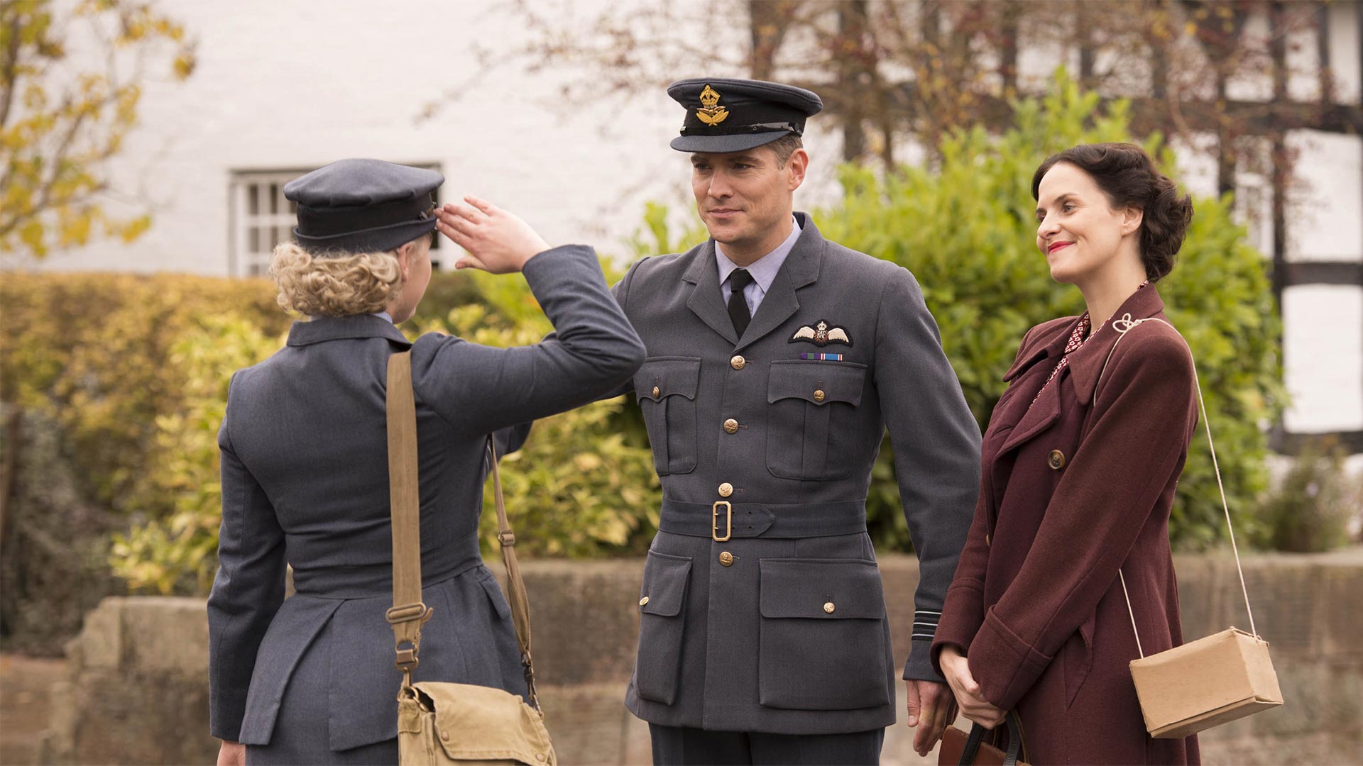 Shown from left to right: Mark Umbers as Nick Lucas and Leanne Best as Teresa Fenchurch