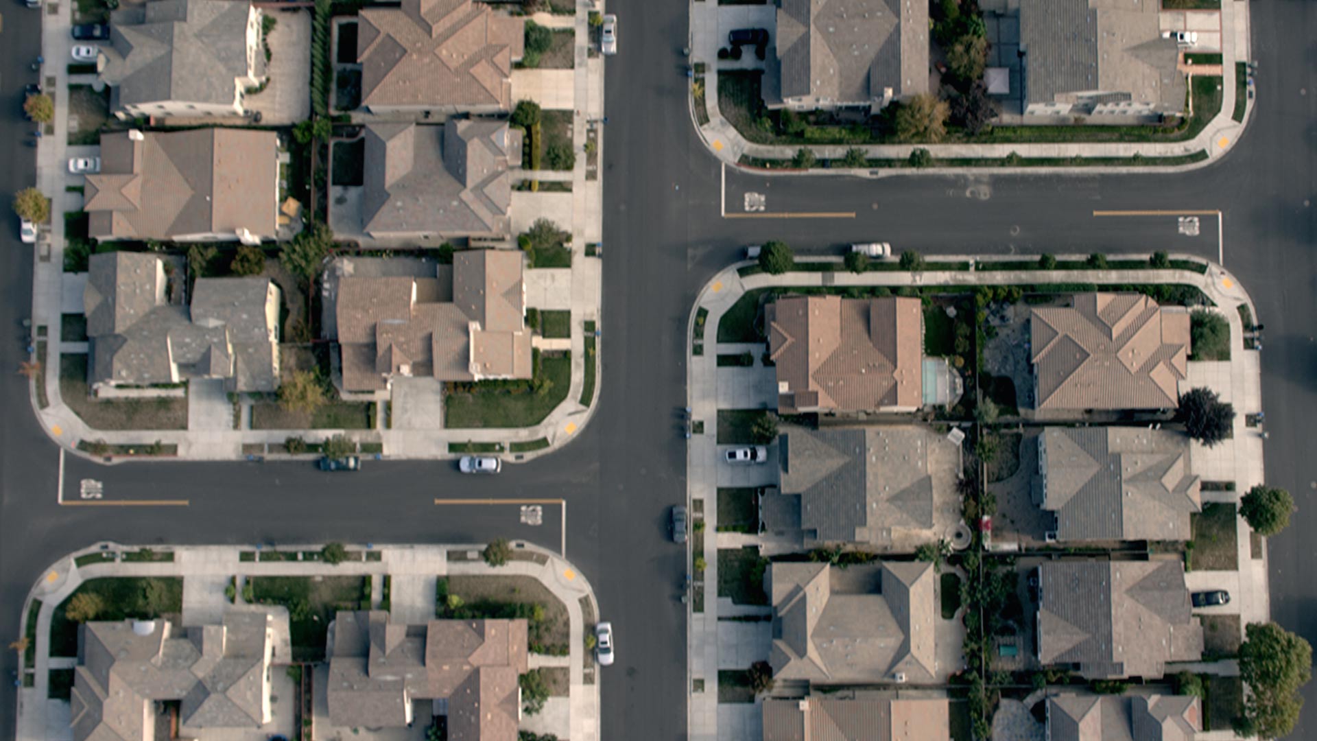 View from a drone.