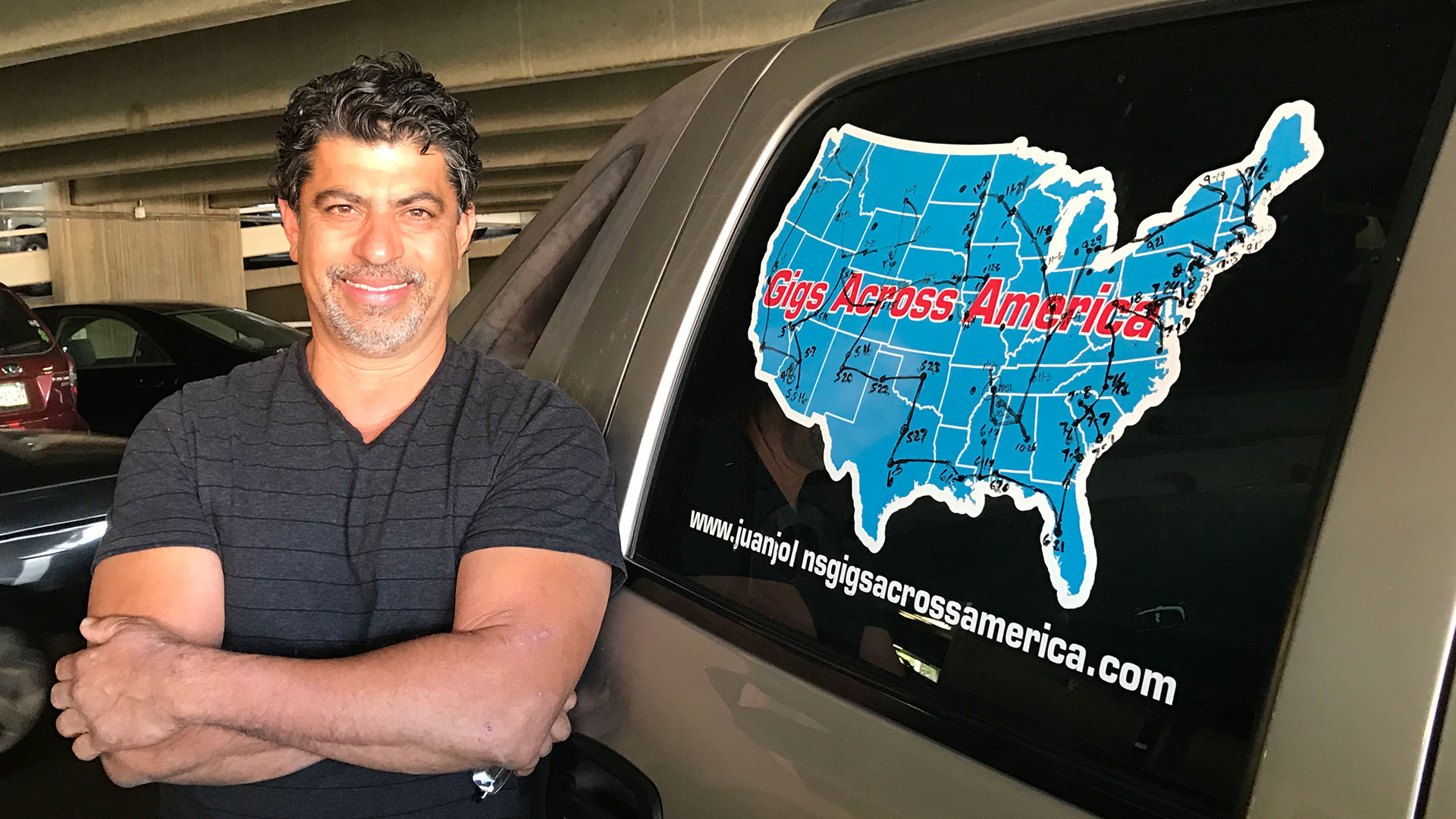 Juan Bayardo, also known as John or Juan John, completed a driving and working tour of the United States. 