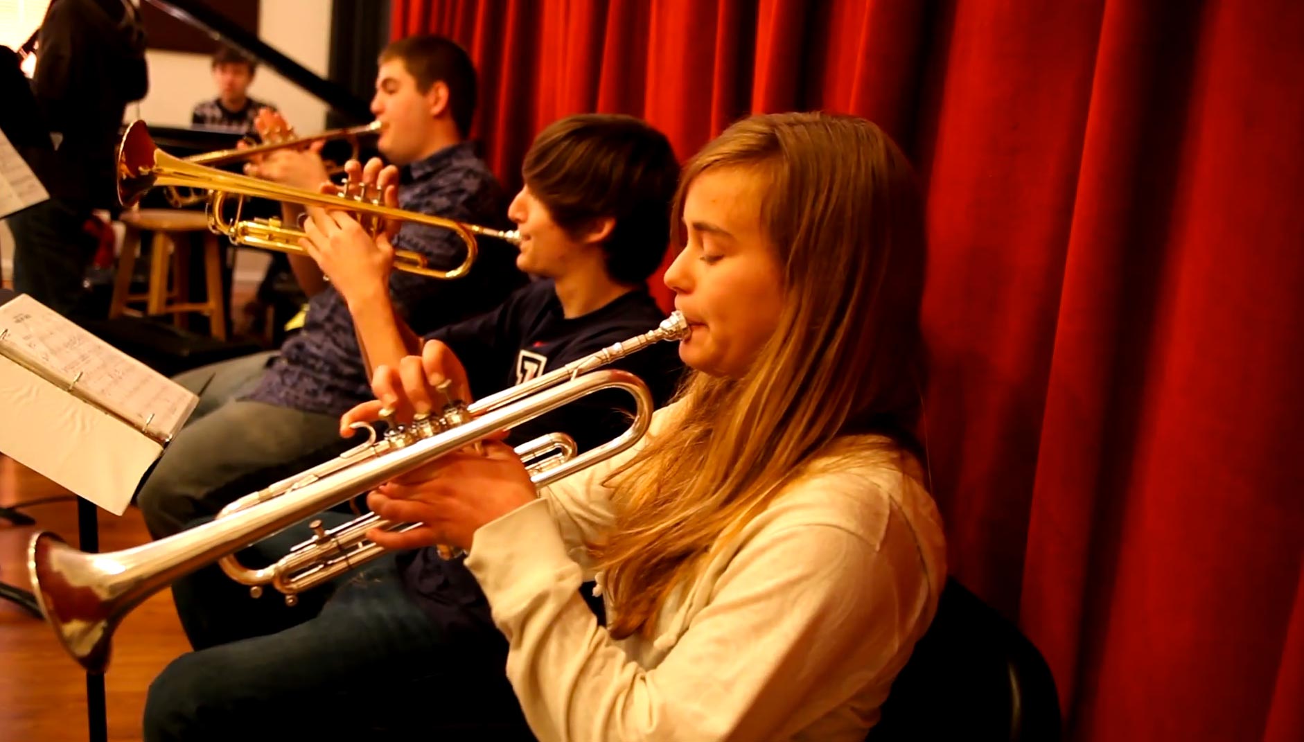 Tucson Jazz Institute rehearsal hero