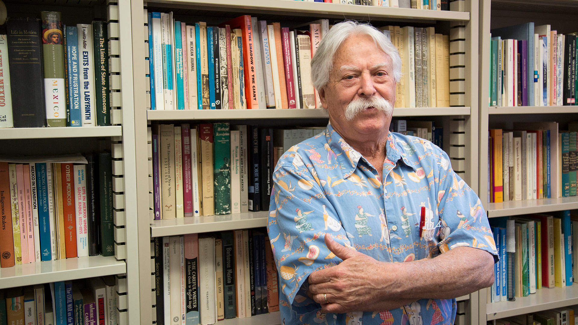 University of Arizona History Prof. William Beezley, Ph.D is the recipient of Mexico's Ohtli Medal. 