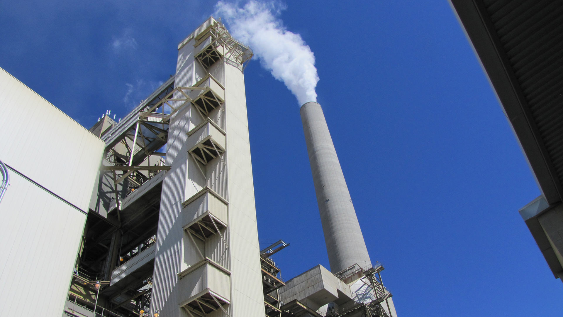 One of the Navajo Generating Station's three 750-megawatt generators.
