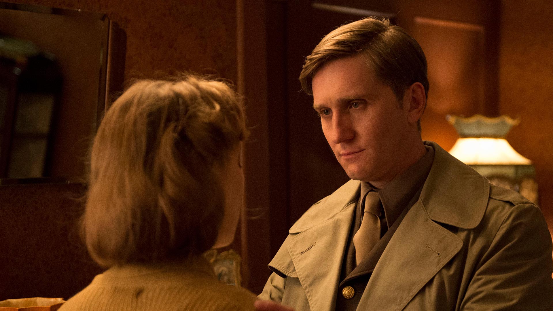 Rose Coyne (HATTIE MORAHAN) and Captain Ronald Dreyfuss (AARON STATON)