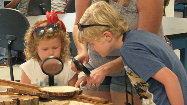 There are plenty of activities for kids at the UA Lunar and Planetary Lab's summer open house.