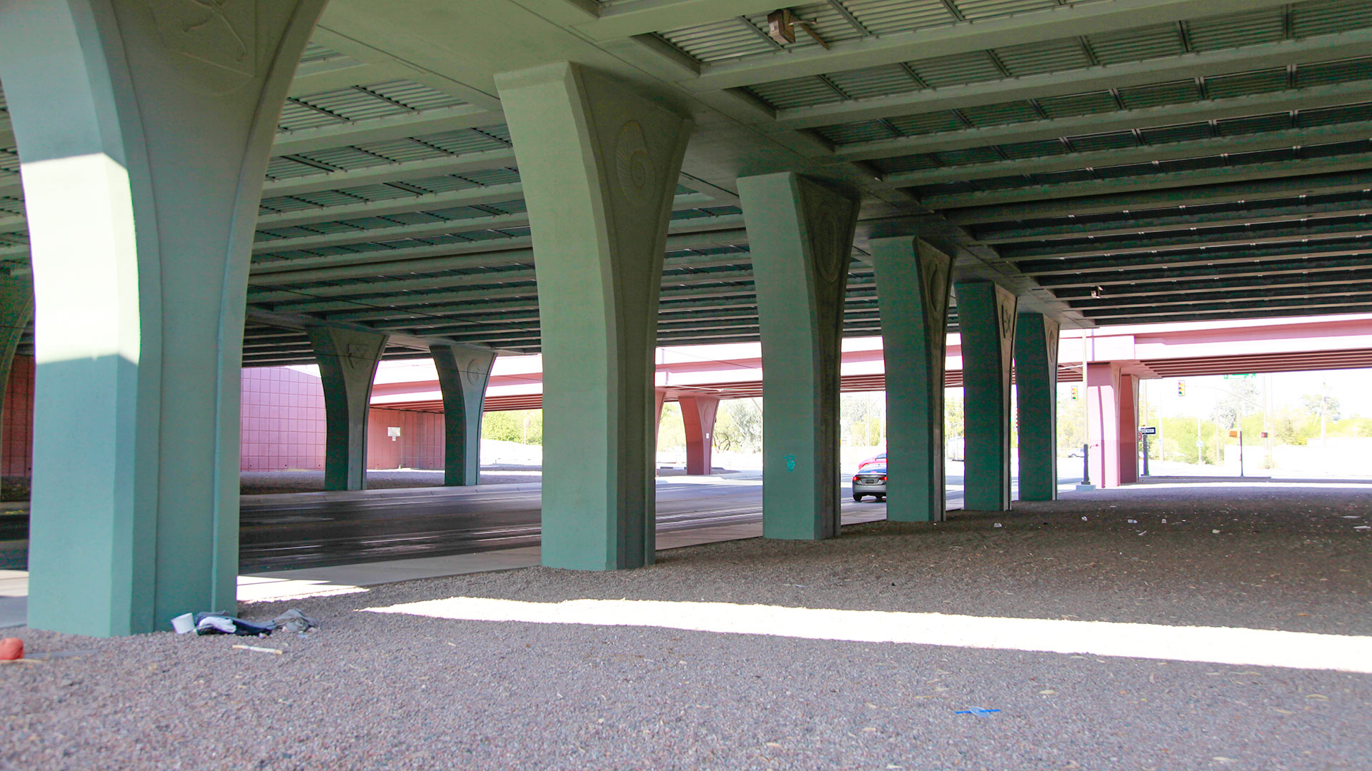 Skatepark underpass