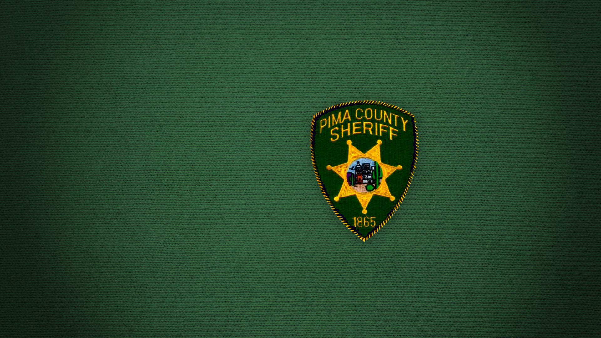 A patch for the Pima County Sheriff's Dept.