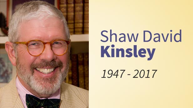 Shaw David Kinsley, a former host at Classical 90.5, has passed away.