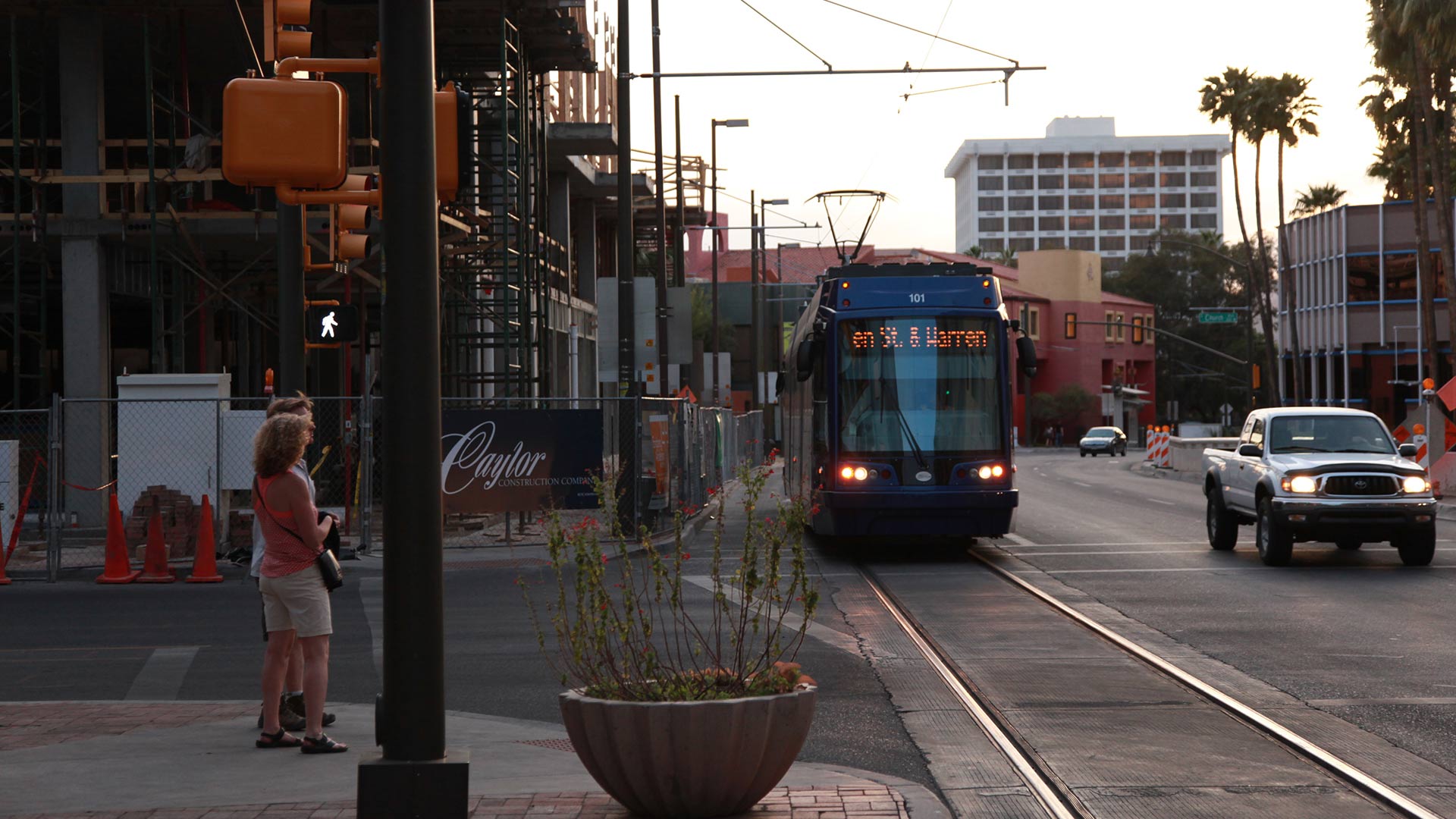 Streetcar Dusk Broadway Hero