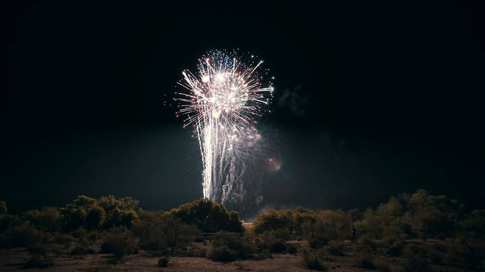 Fireworks in Marana, AZ