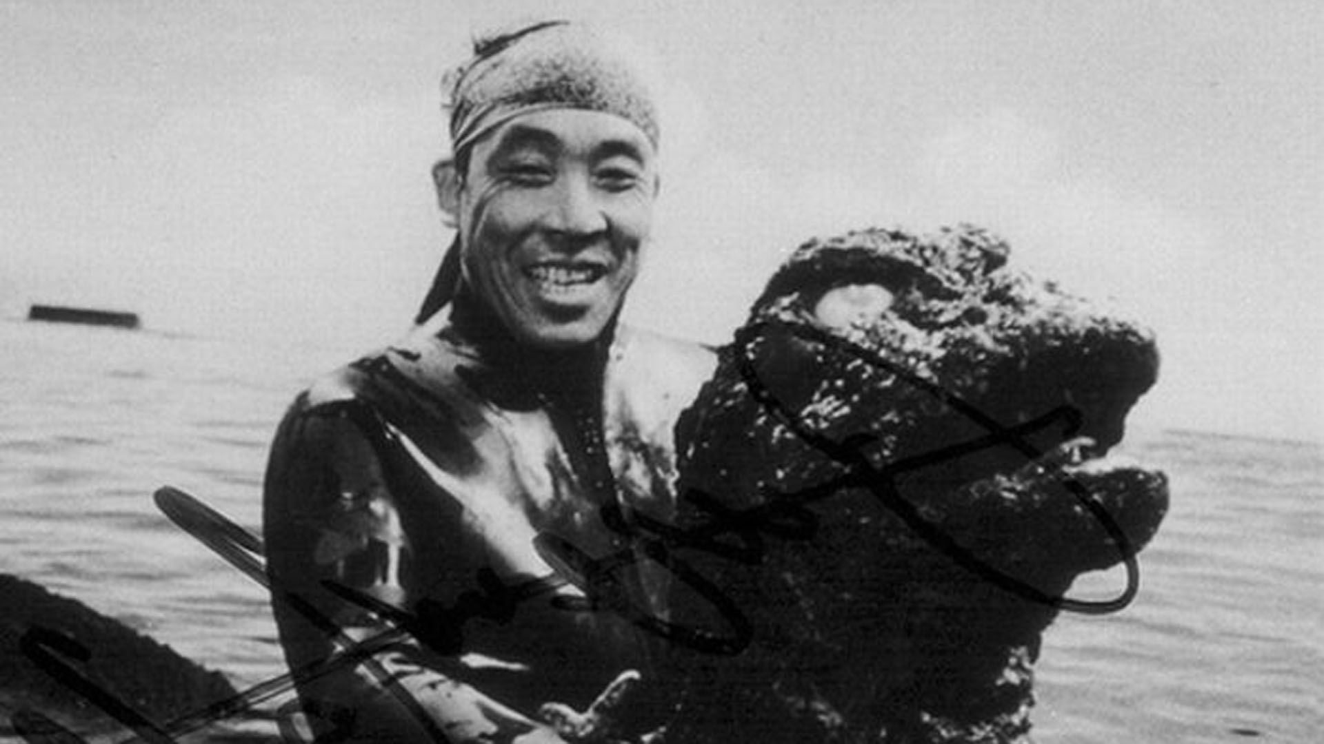 Haruo Nakajima played the part of Godzilla - and many other Toho studios monsters - for more than 20 years.