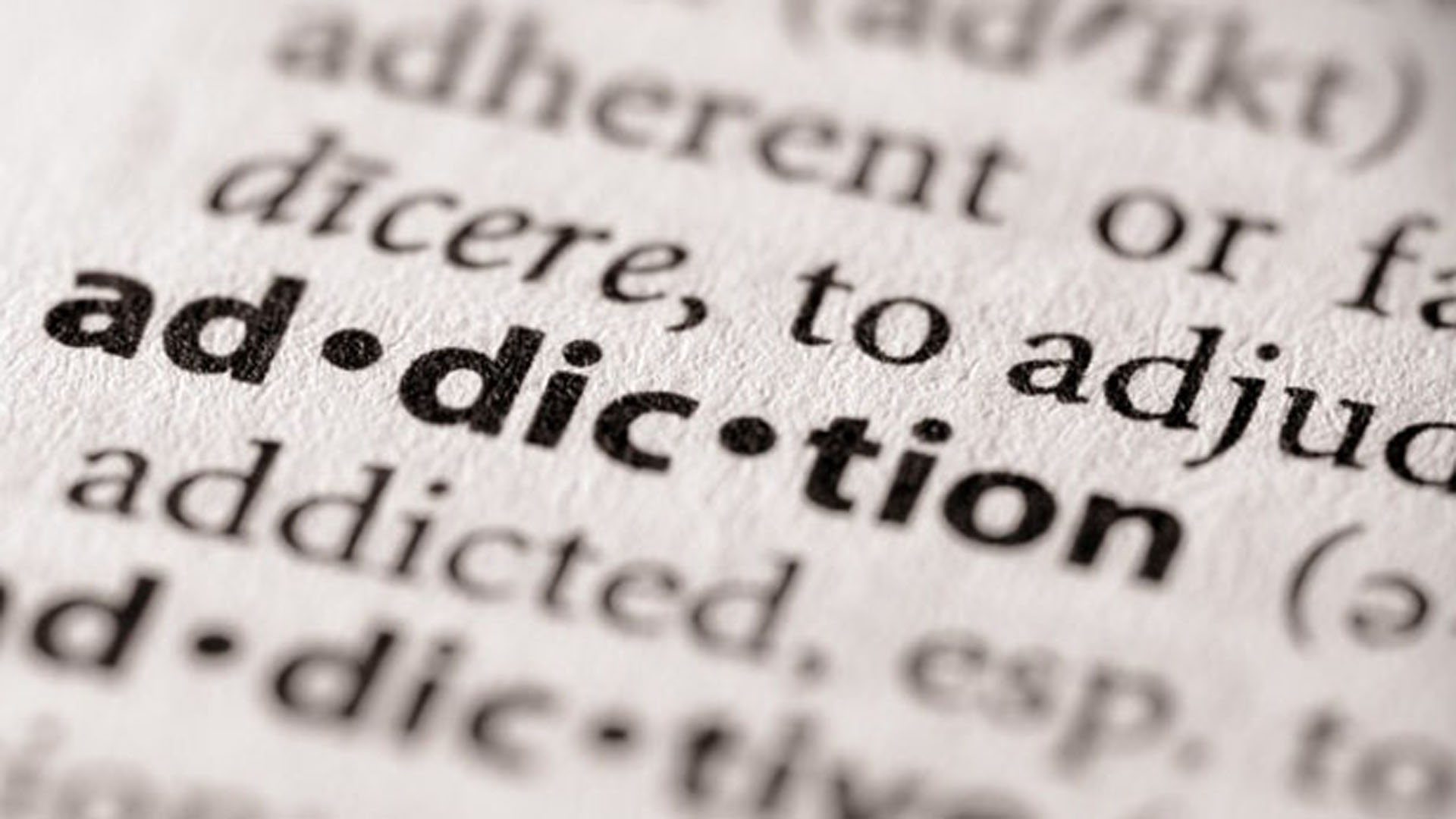 addiction dictionary hero