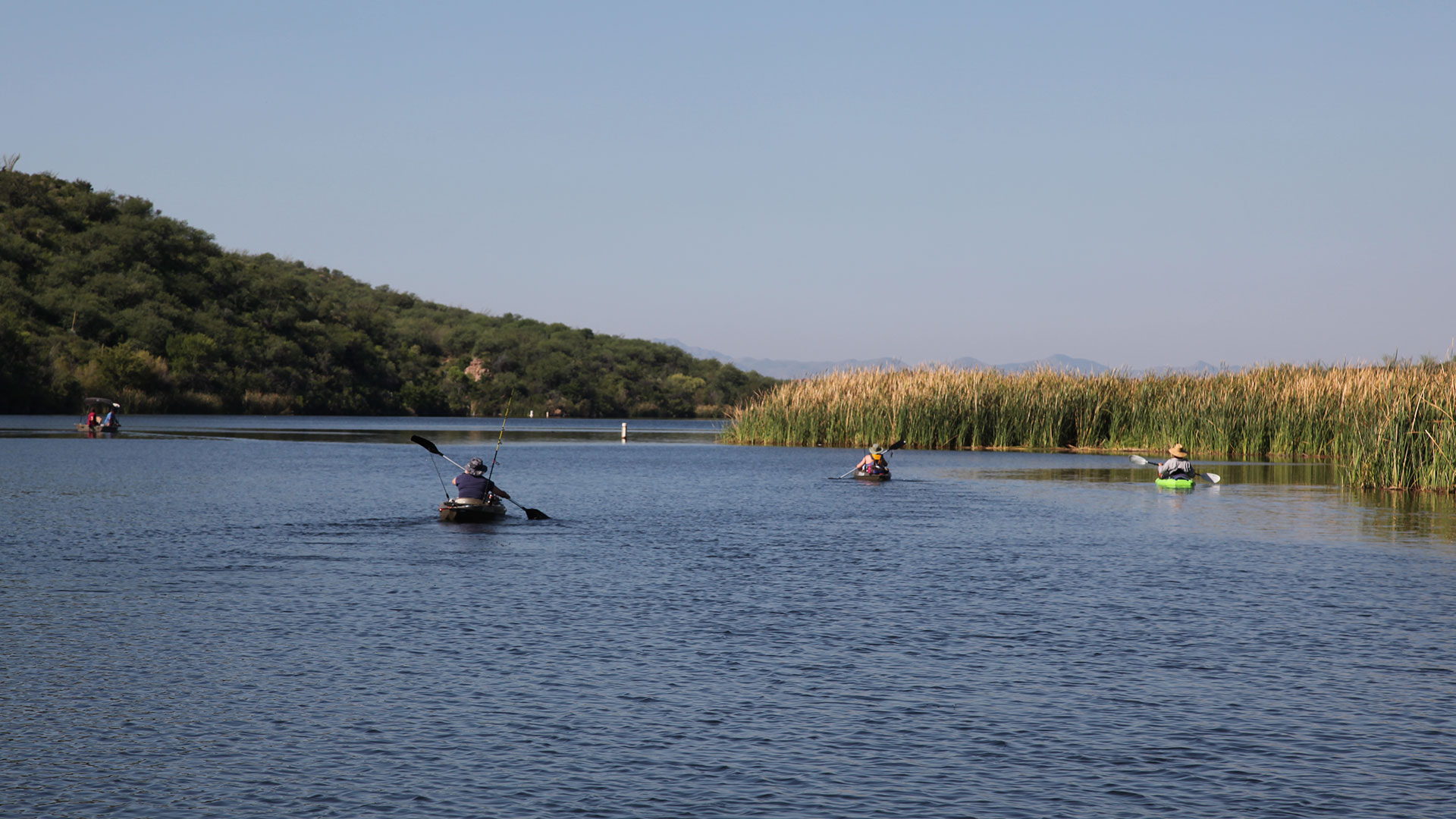 Bice Volunteers Lake Kayaks