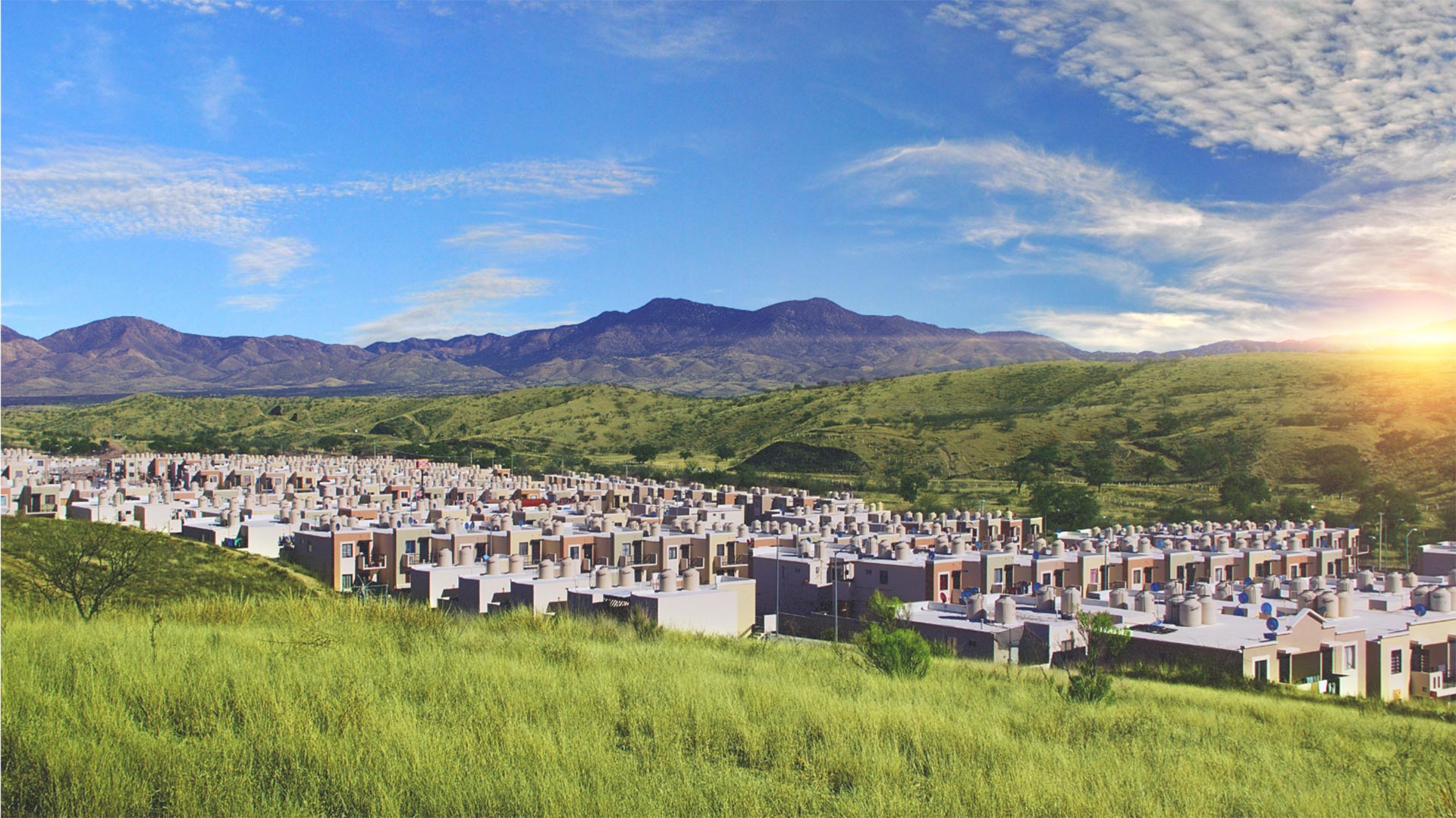 The Puerta de Anza Housing Development in Nogales, Sonora covers 25-hundred Acres.