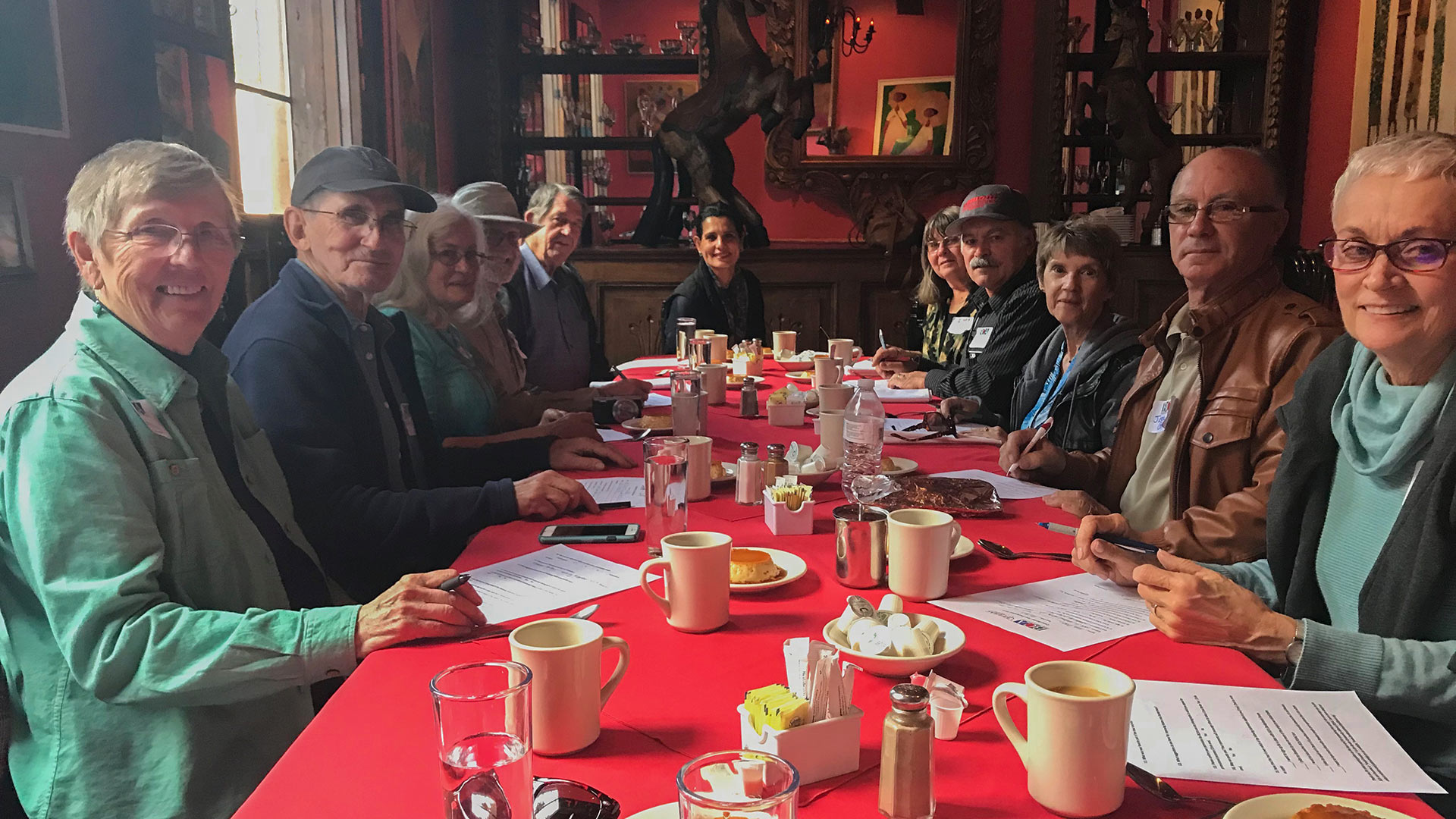 A tour group with the Community Border Alliance in Nogales, Sonora.