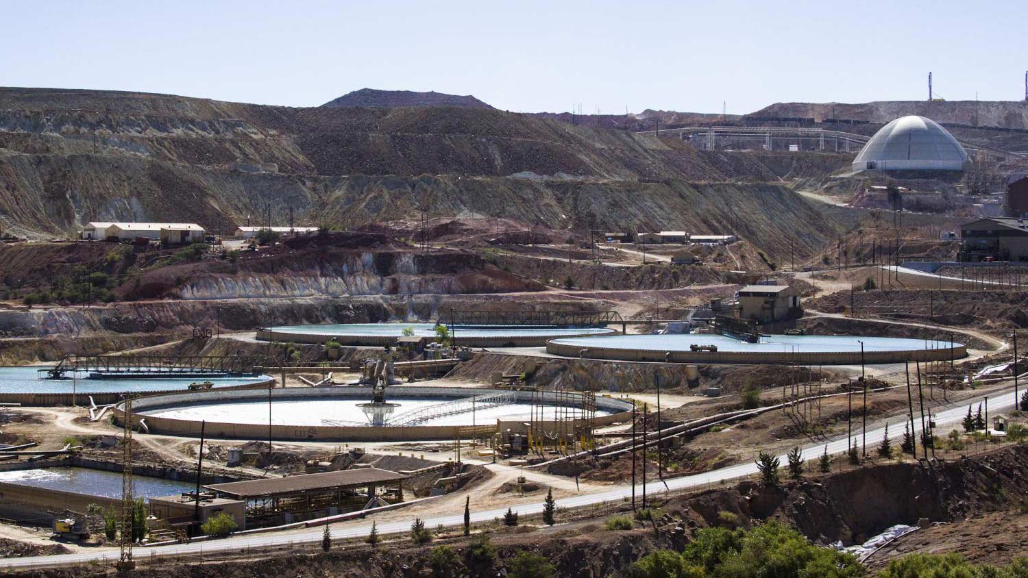 The Buenavista del Cobre copper mine is right outside Cananea, Sonora.