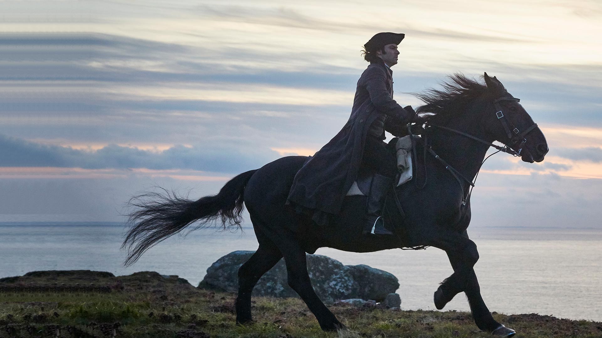 Aidan Turner as Ross Poldark