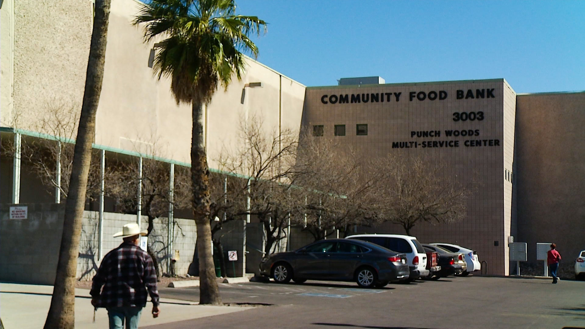 Food bank old sign