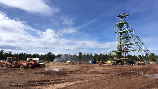 Canyon Mine is one of the few mines allowed to operate despite the moratorium.