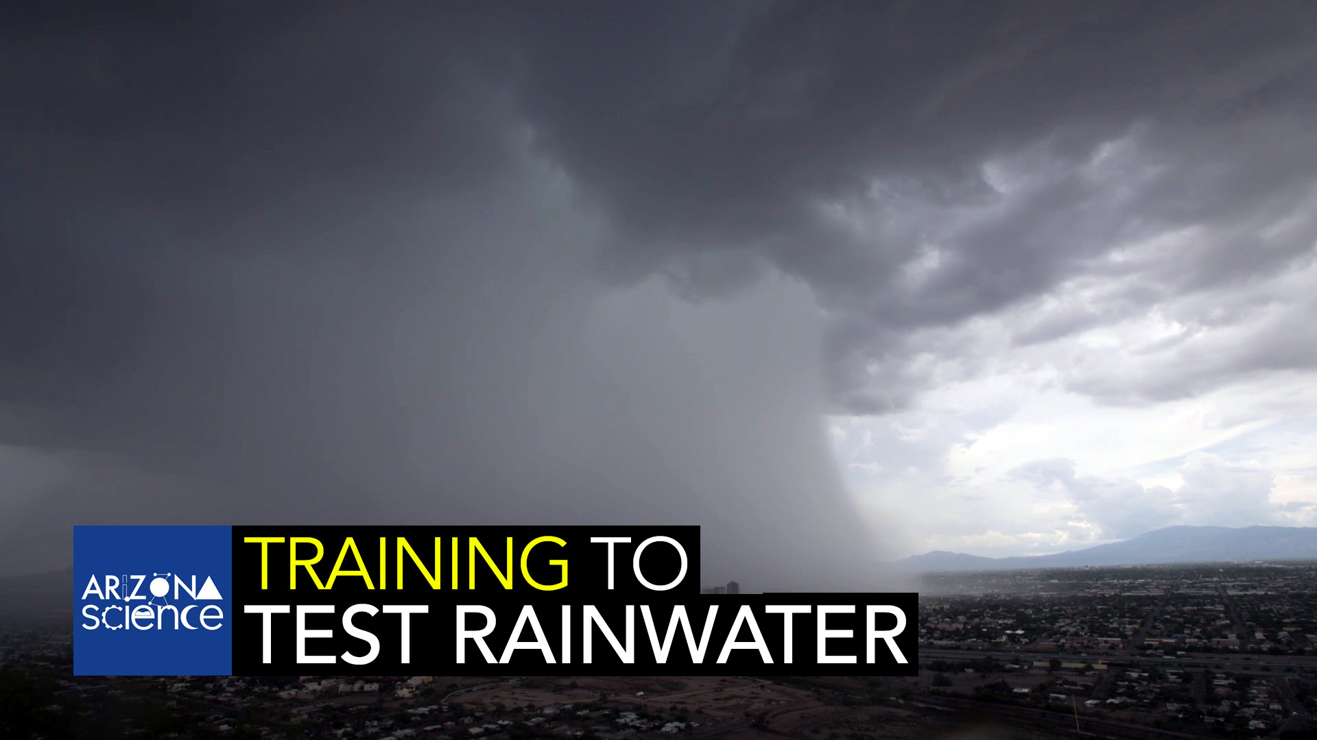 AZSCI Training for Testing Rainwater