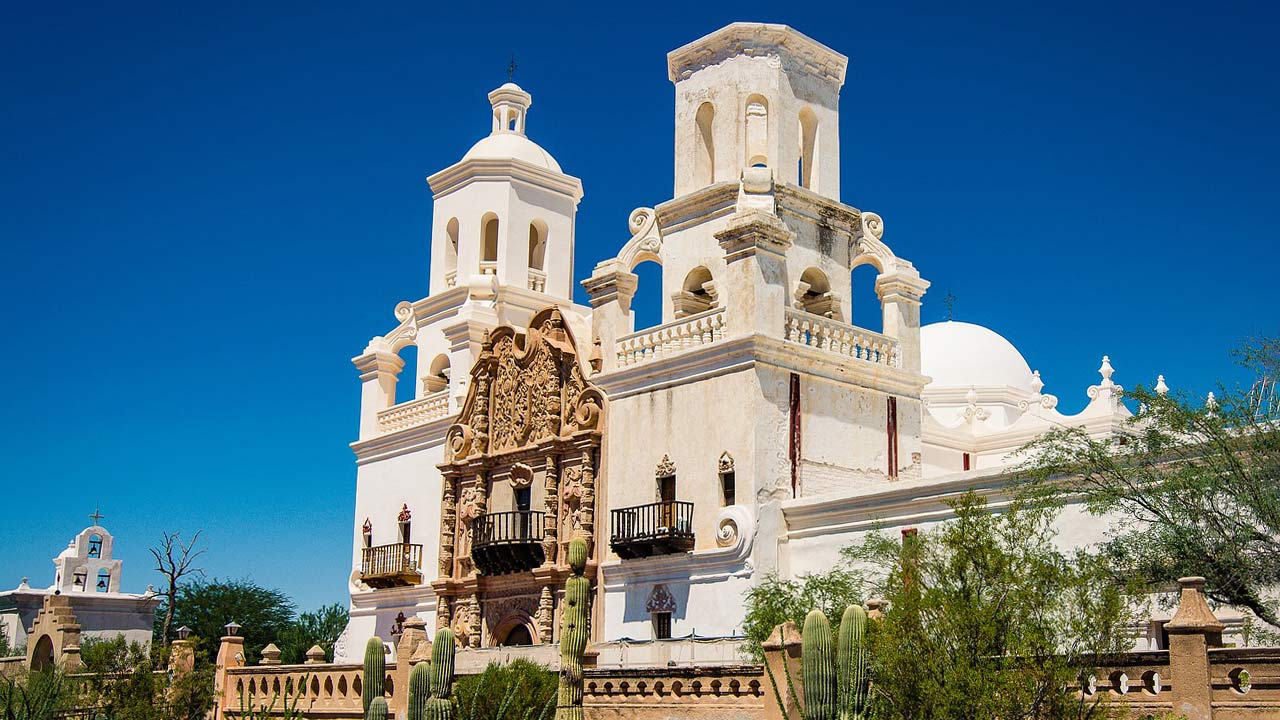 Mission San Xavier del Bac.