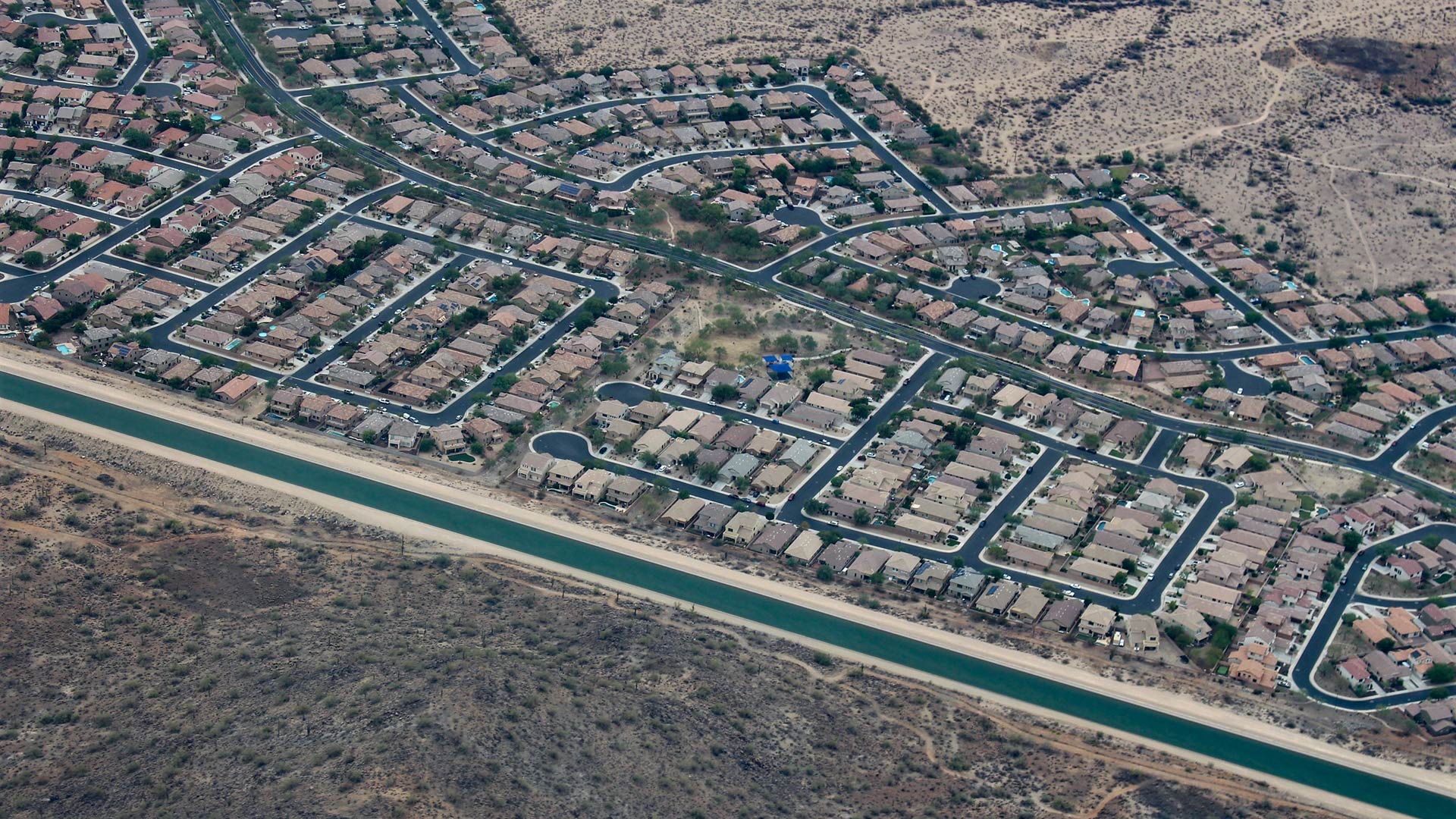 The Central Arizona Project pulls water from the Colorado River to provide for the cities of Phoenix and Tucson.