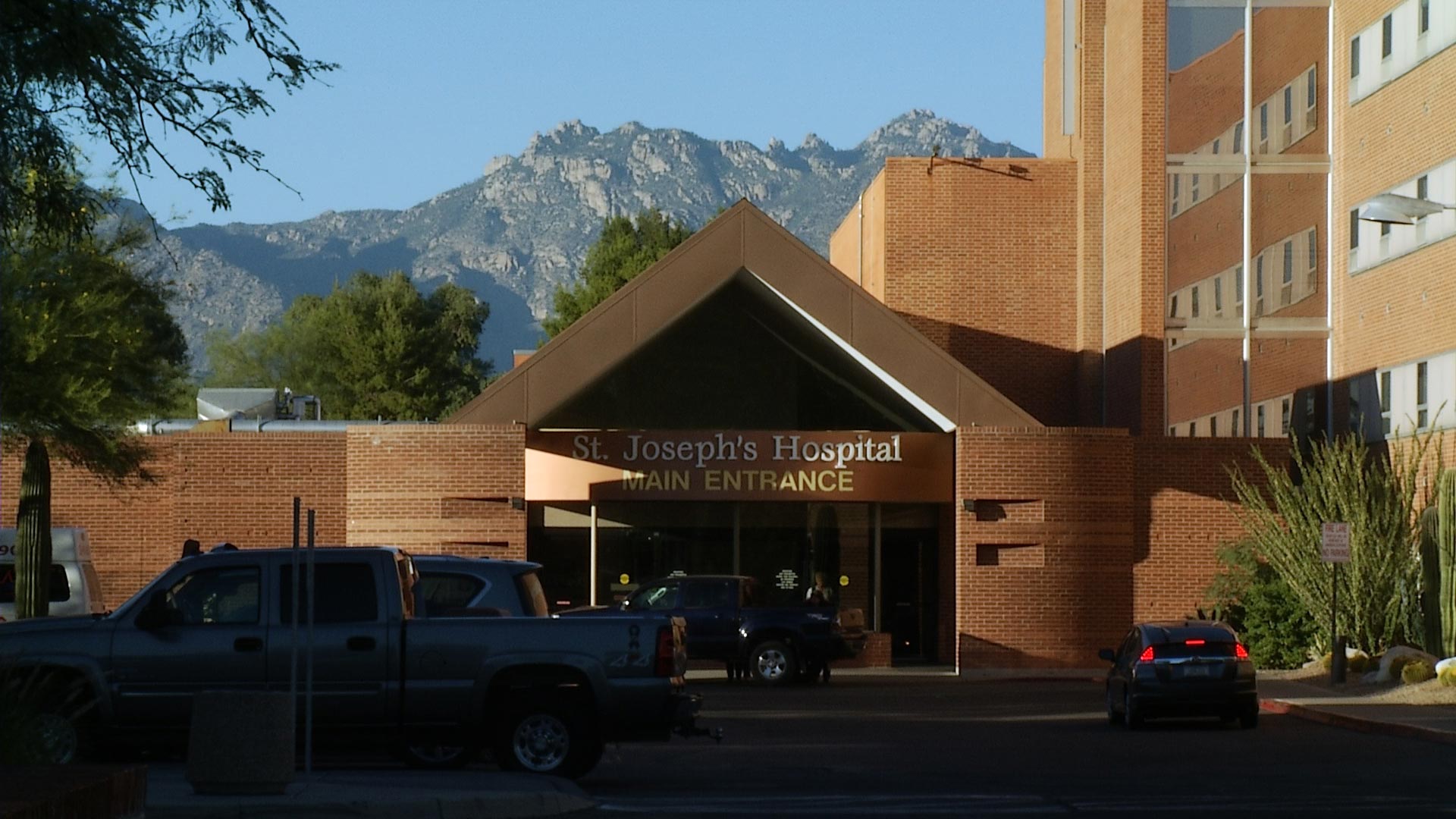 St. Joseph's Hospital in Tucson. 