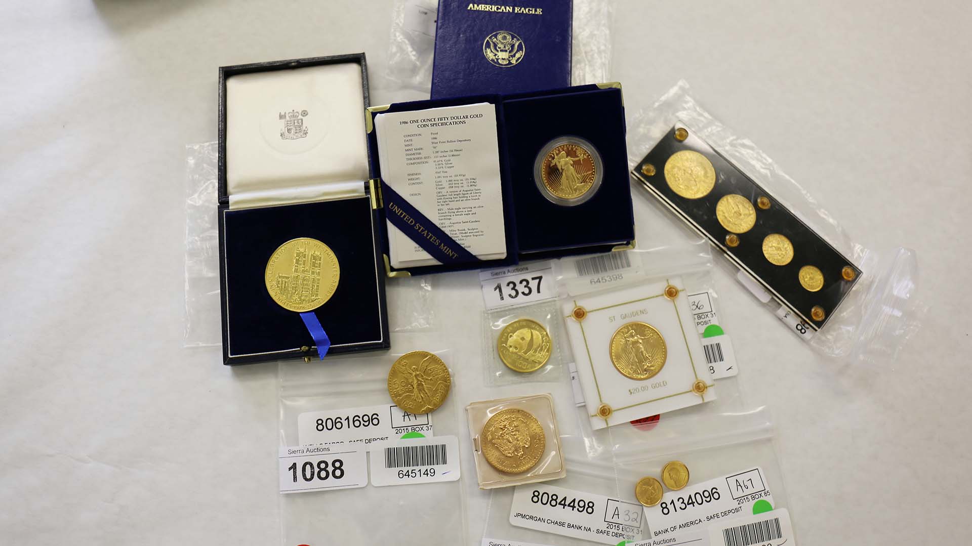 Gold coins are among the unclaimed property being auctioned off by the Arizona Department of Revenue in December 2018