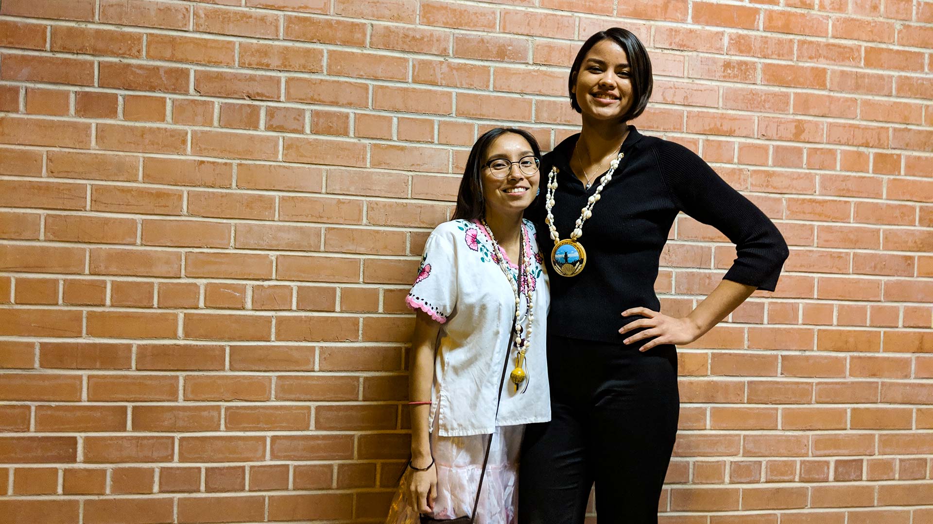 Maddy Jeans, left, and Lourdes Pereira.