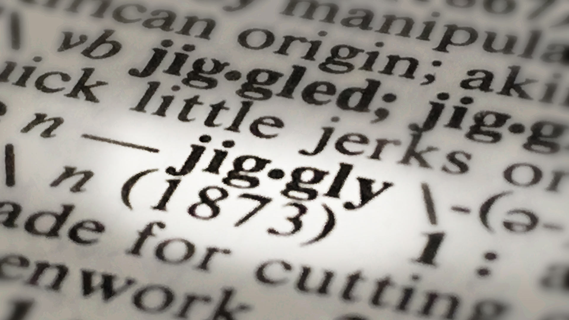 Upchuck, bubby, wriggly, yaps, giggle, guffaw, puffball and jiggly rank among the funniest English words, according to a new report.
