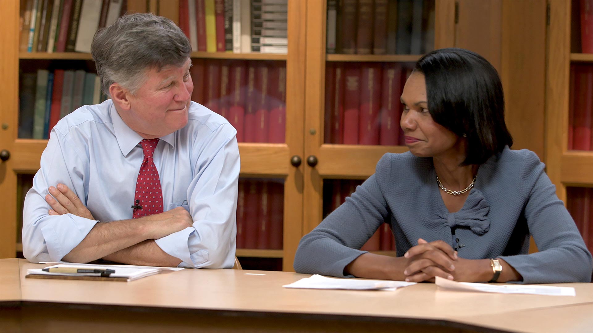 David M. Kennedy and Condoleezza Rice team up across party lines to explore what ideals Americans hold in common.