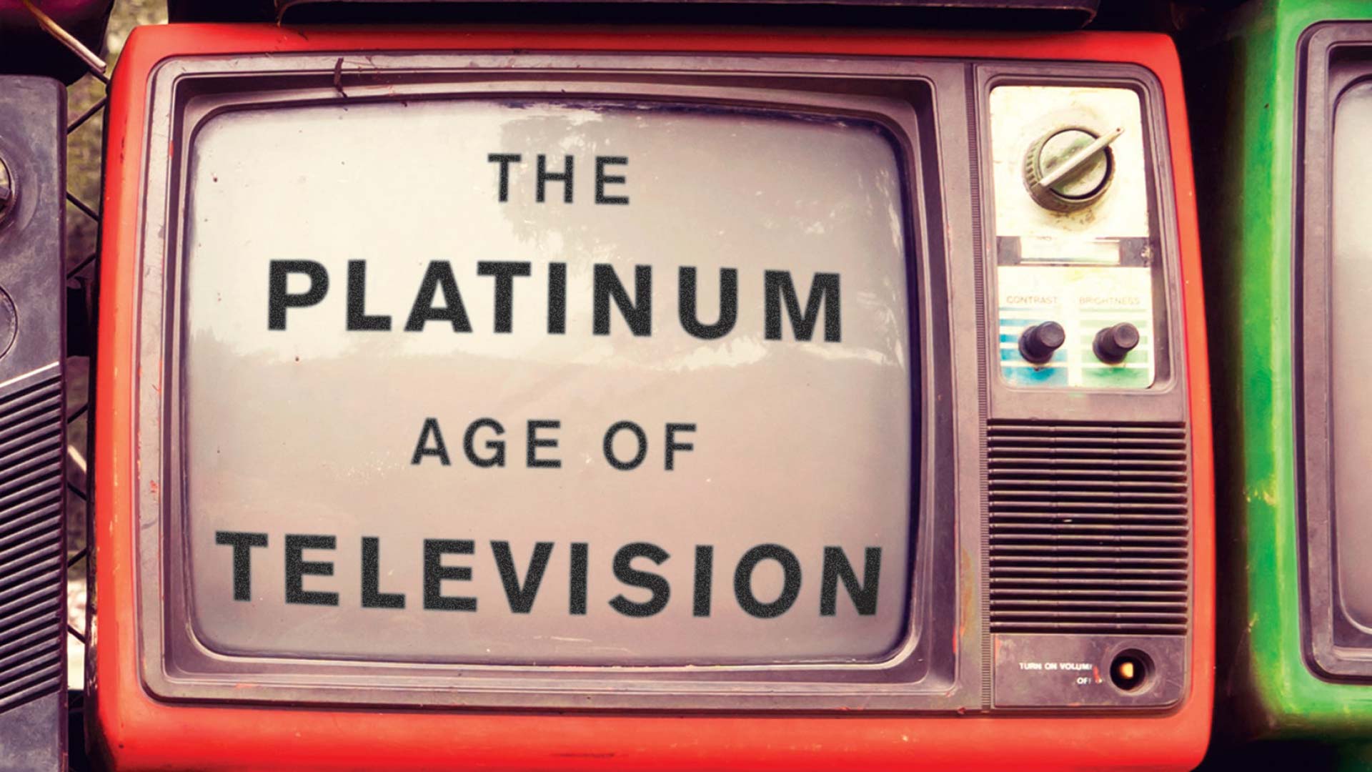 Image from the cover of The Platinum Age of Television, by David Bianculli.