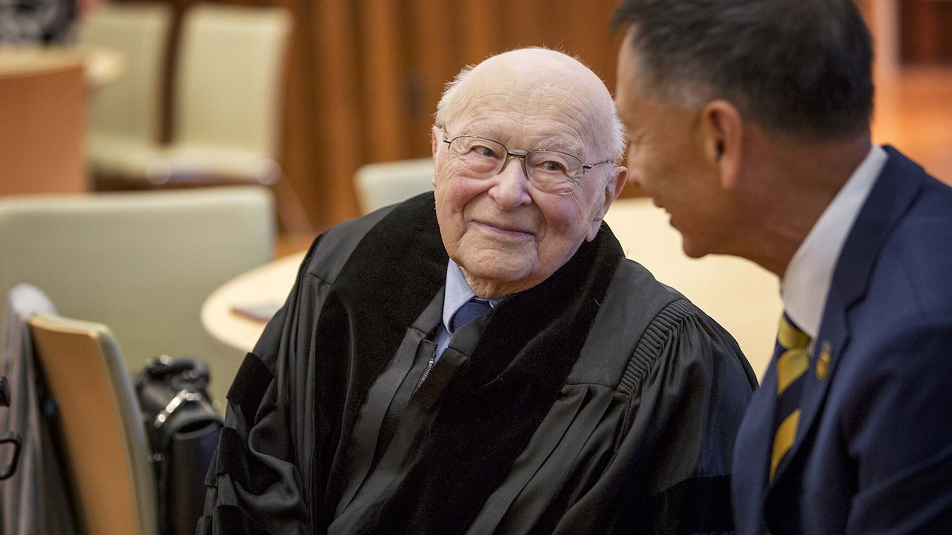 Former University of Arizona President Henry Koffler, November 2017.