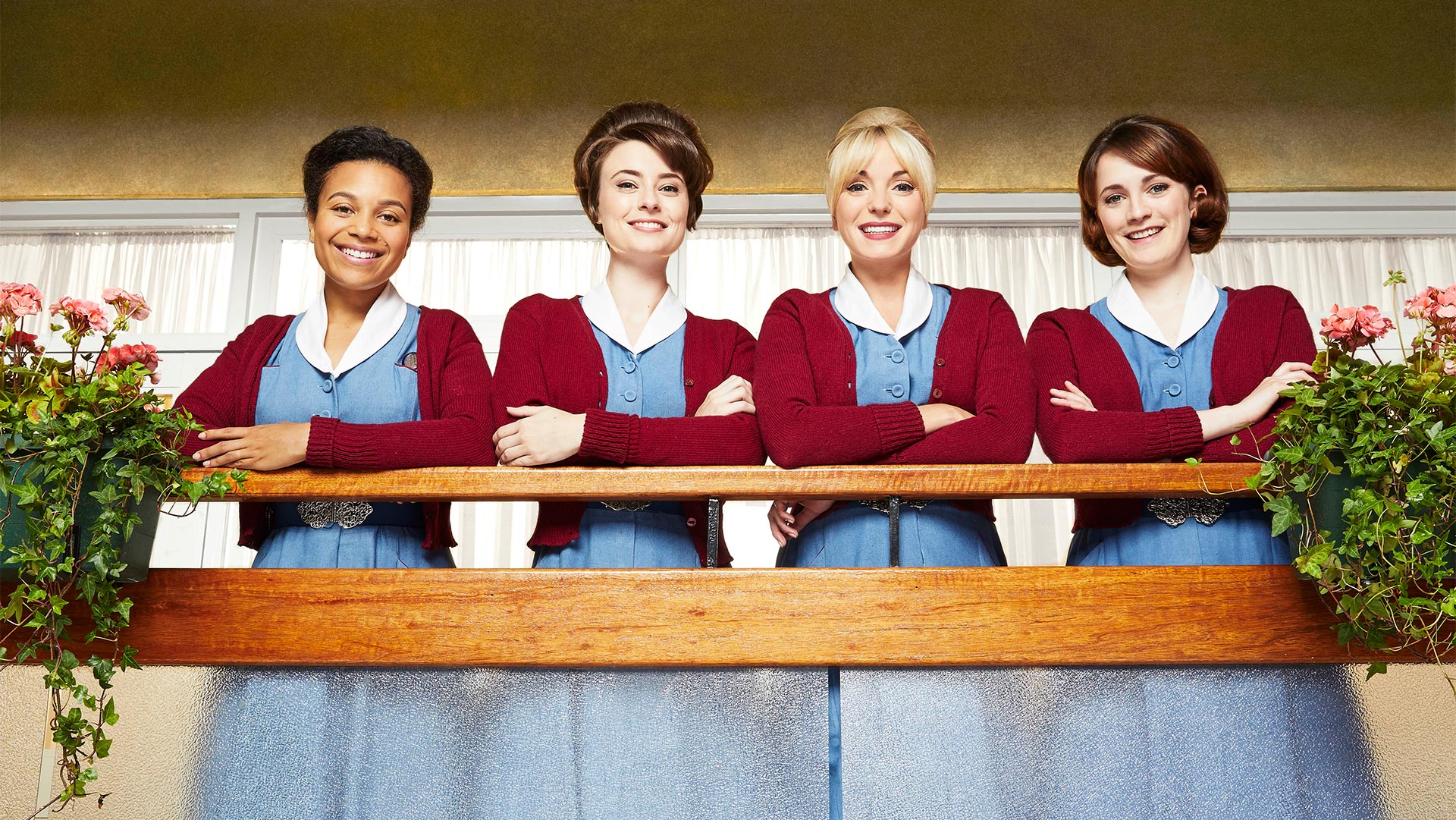 Leonie Elliott as Lucille, Jennifer Kirby as Valerie, Helen George as Trixie, Charlotte Ritchie as Barbara