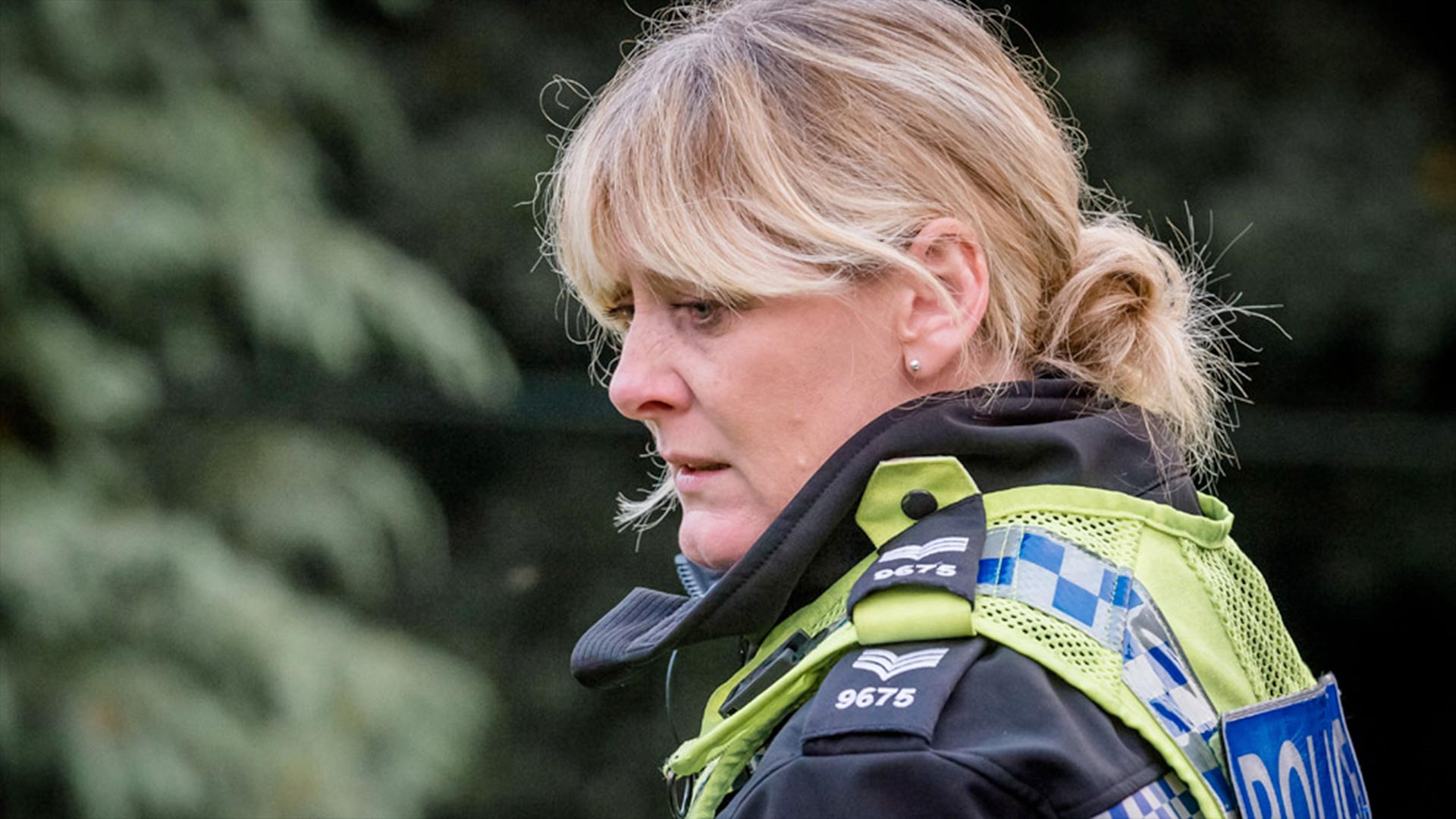 Sarah Lancashire as police sergeant Catherine Cawood
