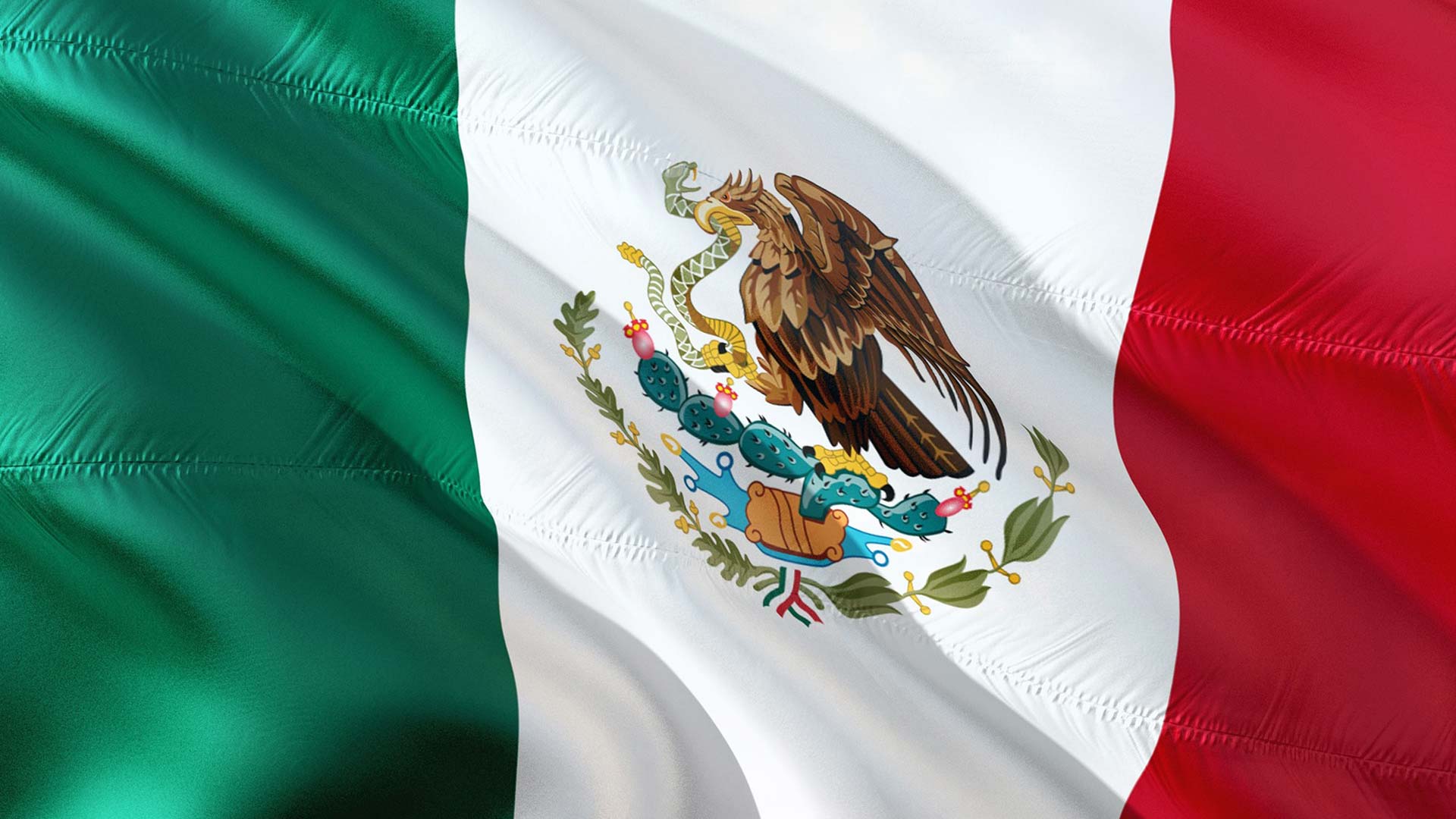 Mexican flag hero