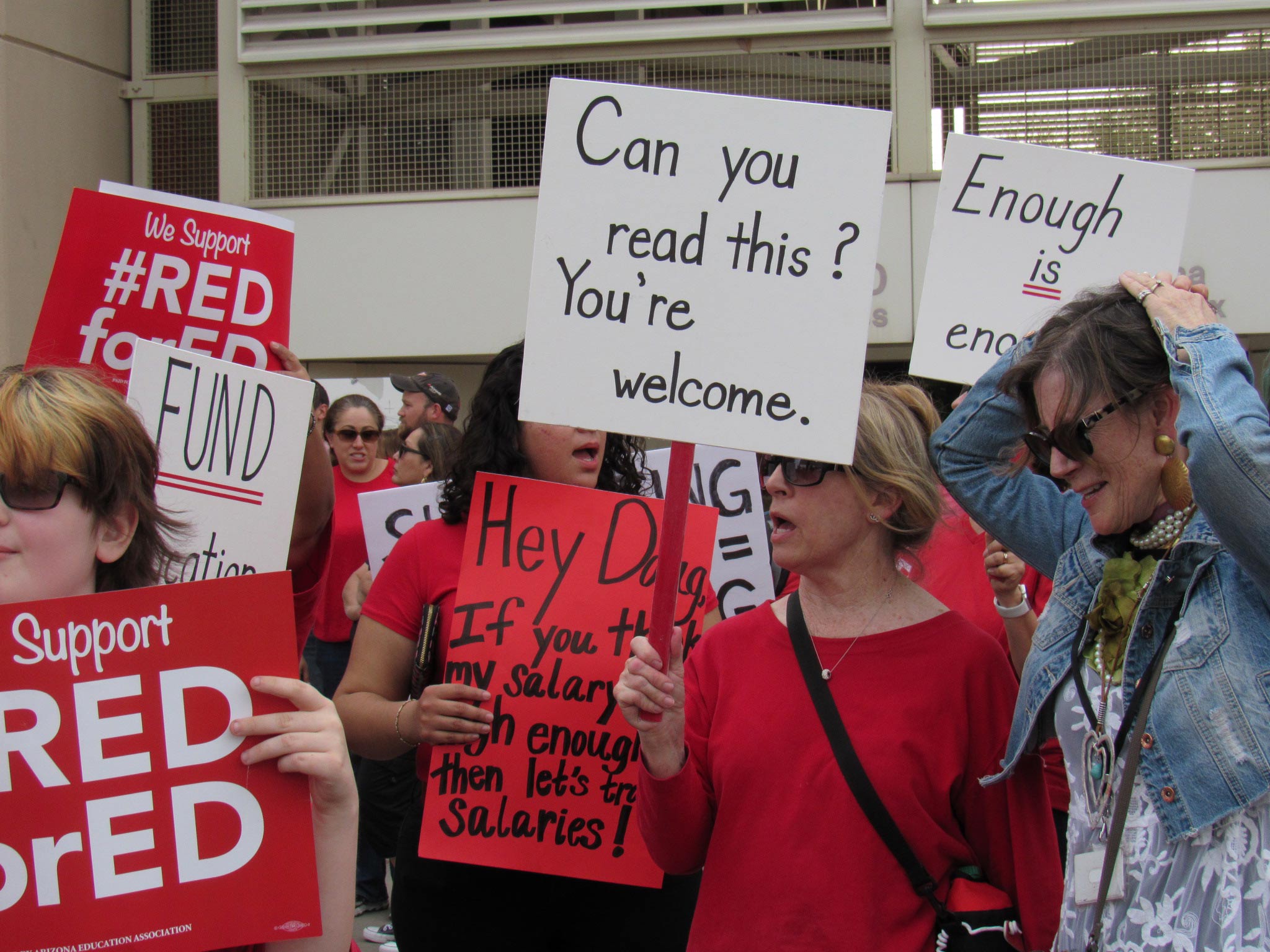 RedForEd Rally 